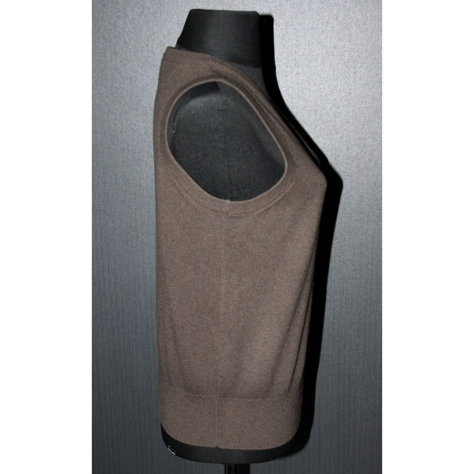 Gant GANT Waistcoat Shirt? No, Vest Waistcoat GANT 100% wool Brown L Womens Ready to wear Size L / US 10 / IT 46 - 3 Thumbnail