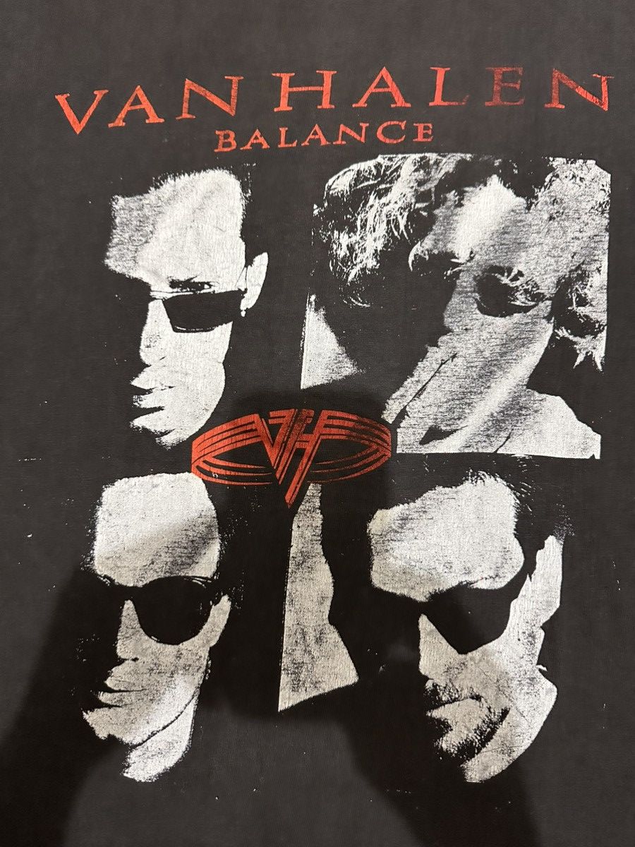 Band Tees Vintage 90’s Van Halen Balance Tour Tshirt Size US XL / EU 56 / 4 - 4 Thumbnail