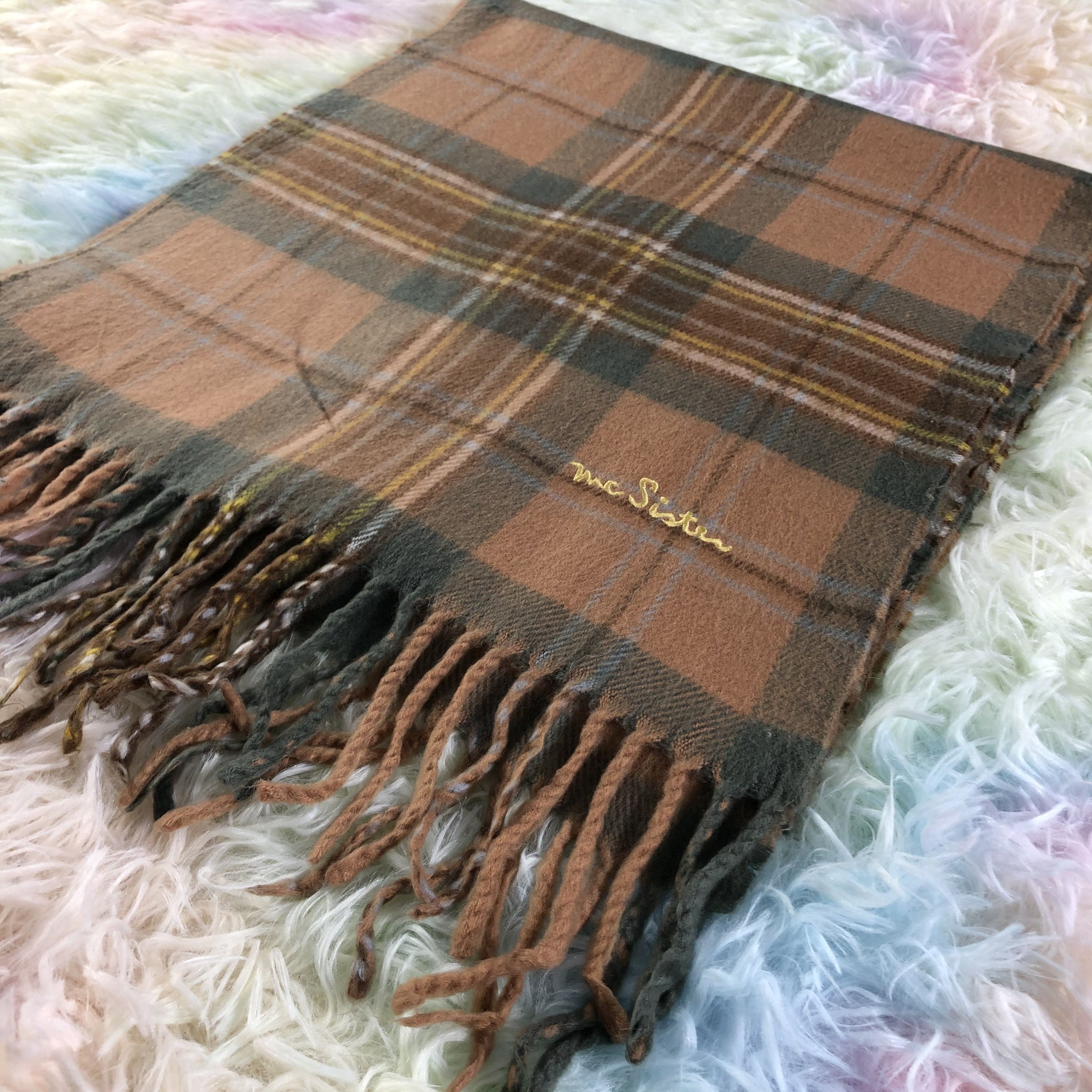 Vintage MC SISTER Scarf / Muffler / Neckwear - KM152 Size ONE SIZE - 3 Thumbnail