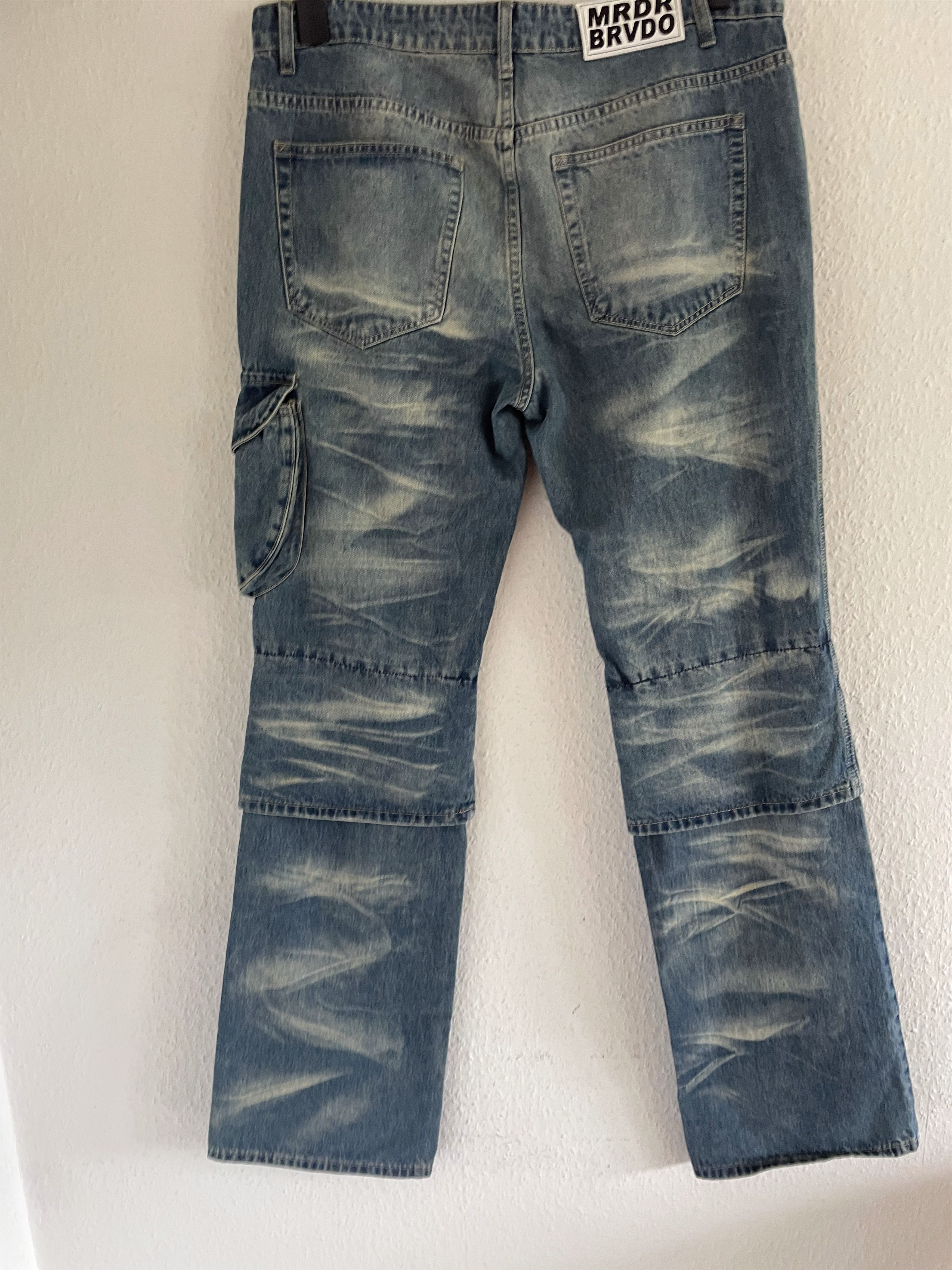 Who Decides War Arch Knee Cargo Jeans Size US 36 / EU 52 - 12 Thumbnail