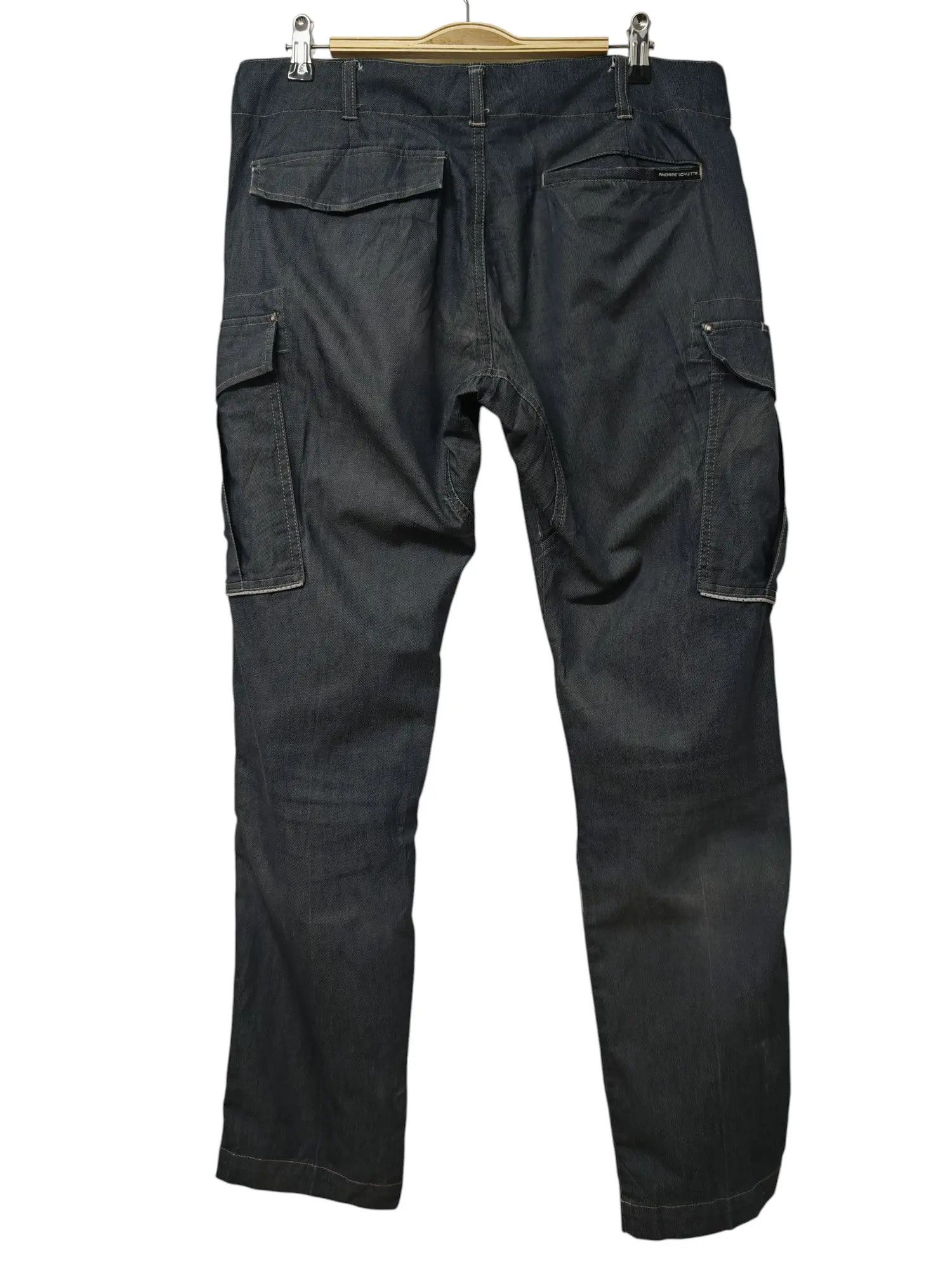 Japanese Brand Andare Schietti Multipocket Cargo Pants Size US 32 / EU 48 - 6 Thumbnail