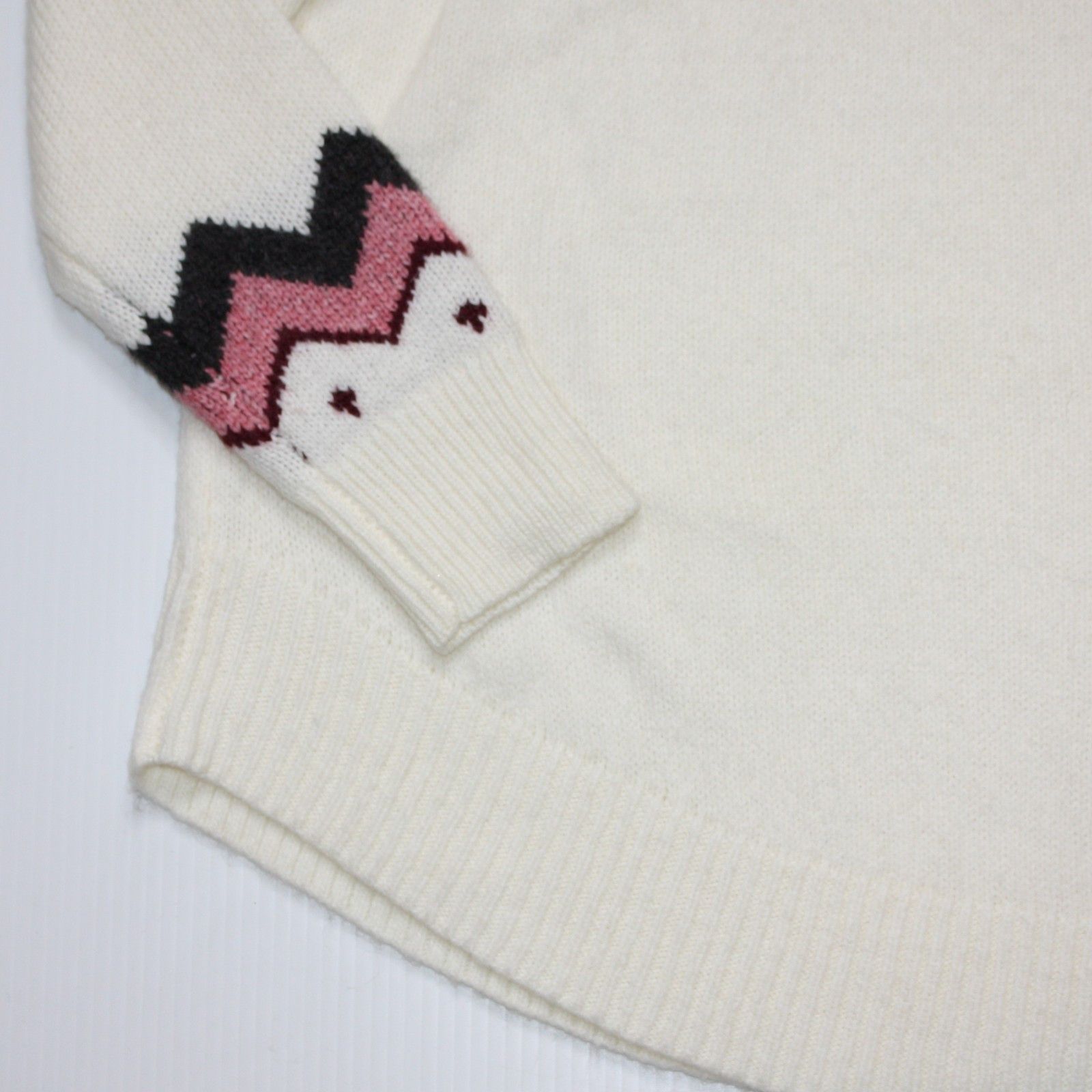 Loft Swingy Fairisle Fair Isle Sweater in size Medium NWT $69.50 Size M / US 6-8 / IT 42-44 - 7 Thumbnail