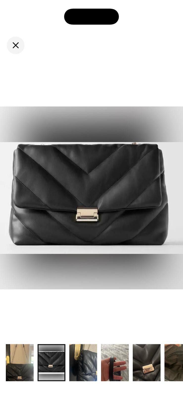Zara Zara Pillow shoulder bag Size ONE SIZE - 2 Thumbnail