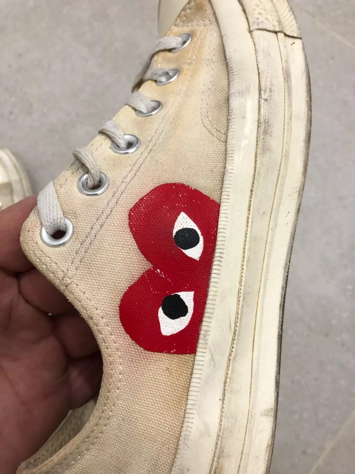 Comme des Garcons × Converse CONVERSE COMME DES GARCONS CHUCK TAYLOR Size US 8 / EU 41 - 5 Thumbnail