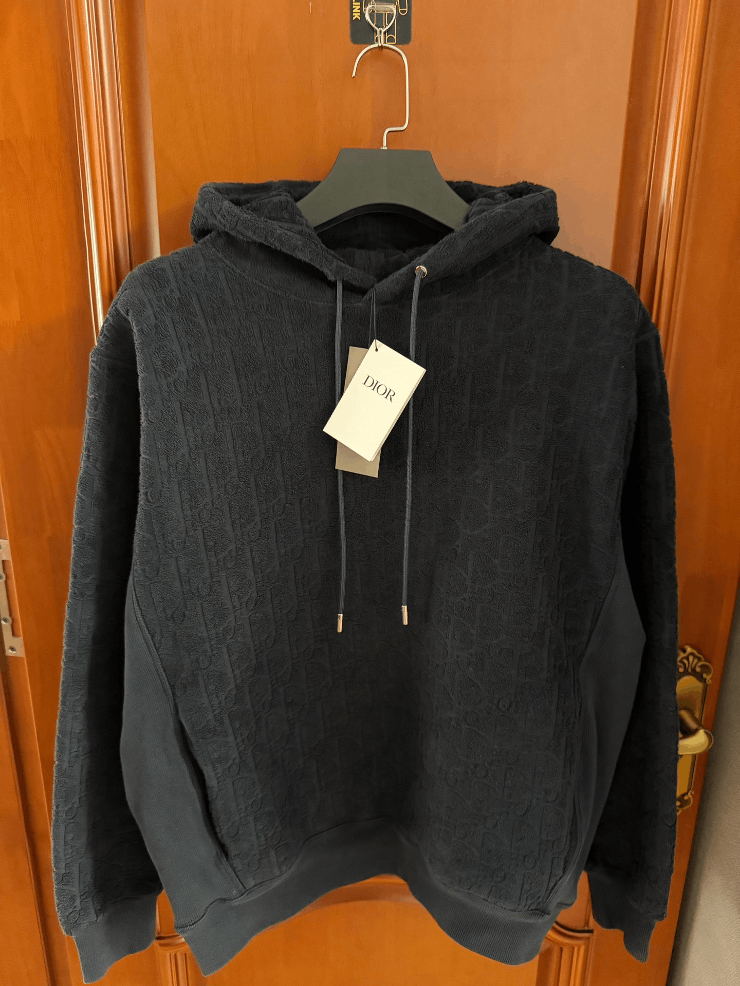 Dior Dior Retro Black Hoodie l Men Size US L / EU 52-54 / 3 - 1 Thumbnail