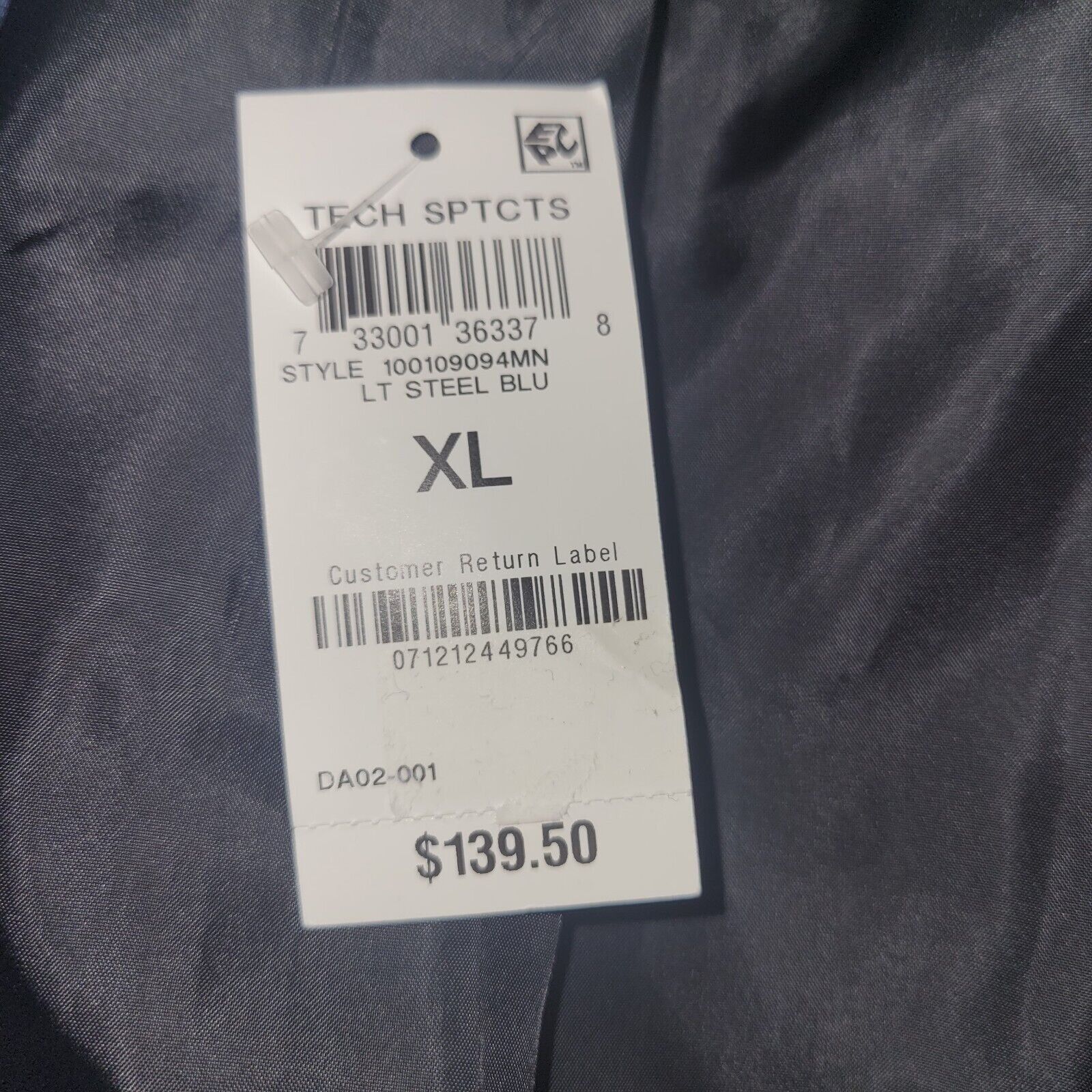 Alfani Alfani Suit Separate Sport-Coat Stretch Blue. Size XL. NWT. Size 44R - 7 Thumbnail