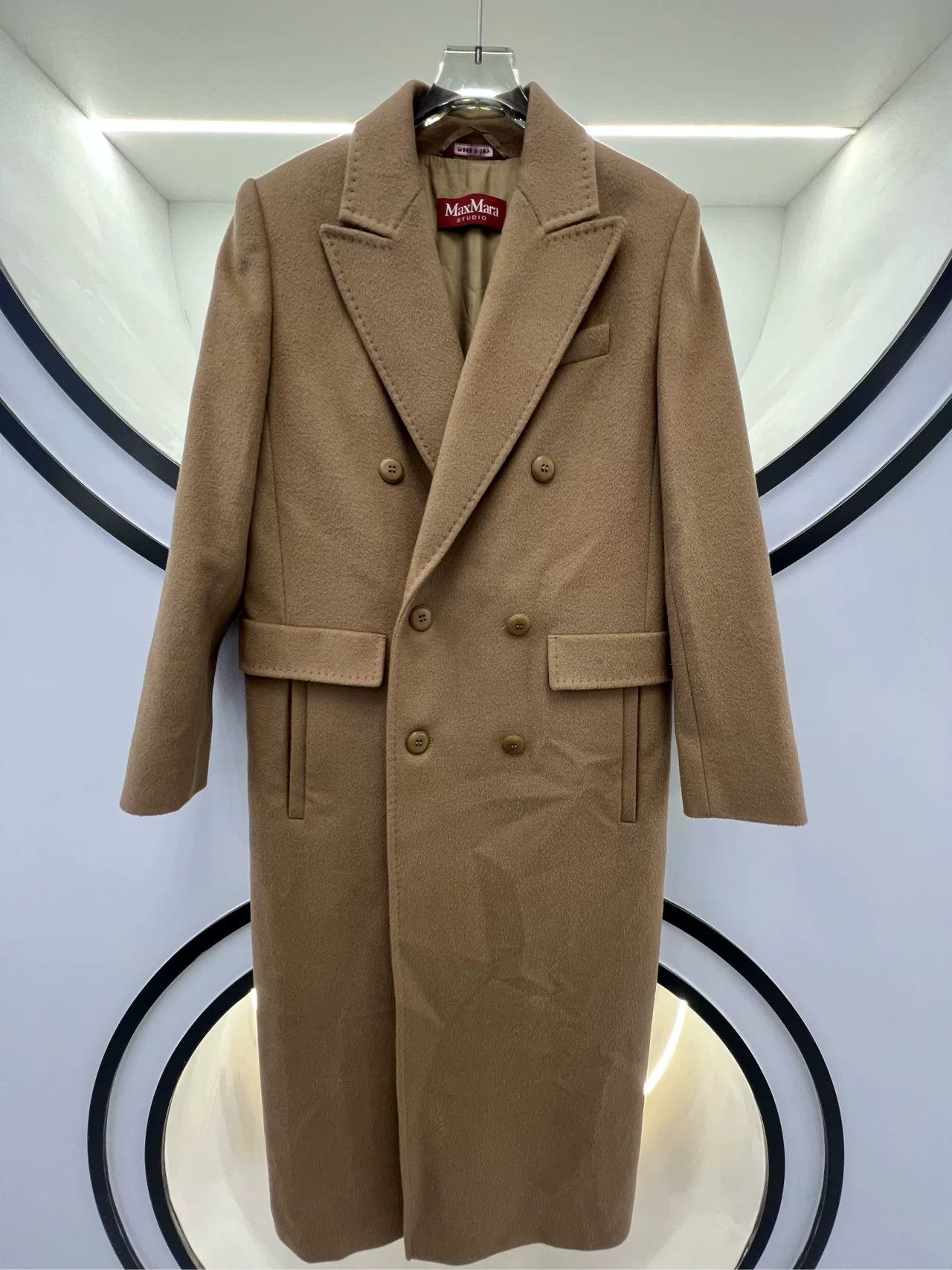 Max Mara Maxmara Classic Camel Coat Size US S / EU 44-46 / 1 - 1 Thumbnail