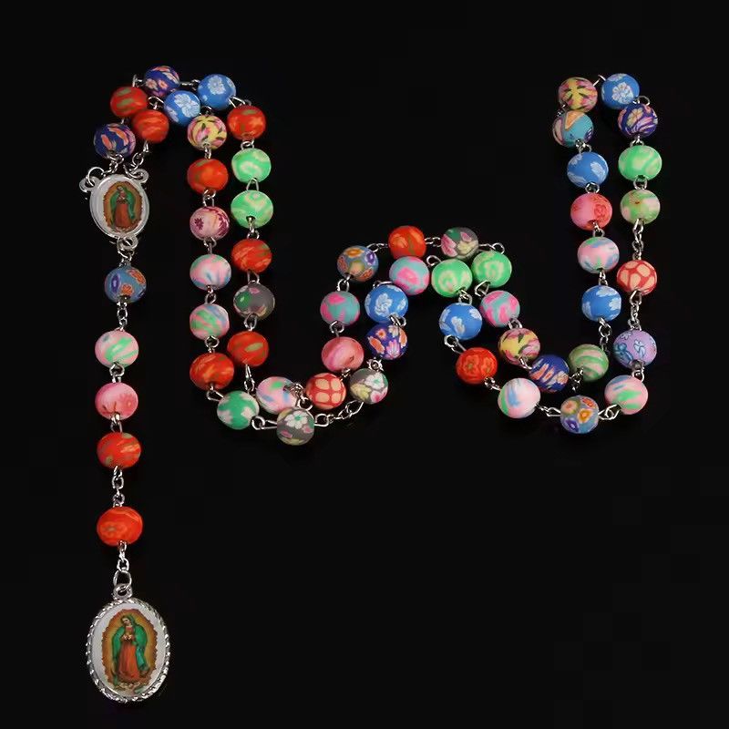 Jewelry Saint Benedict Rosary Necklace Chain Catholic Church Jesus Size ONE SIZE - 1 Thumbnail