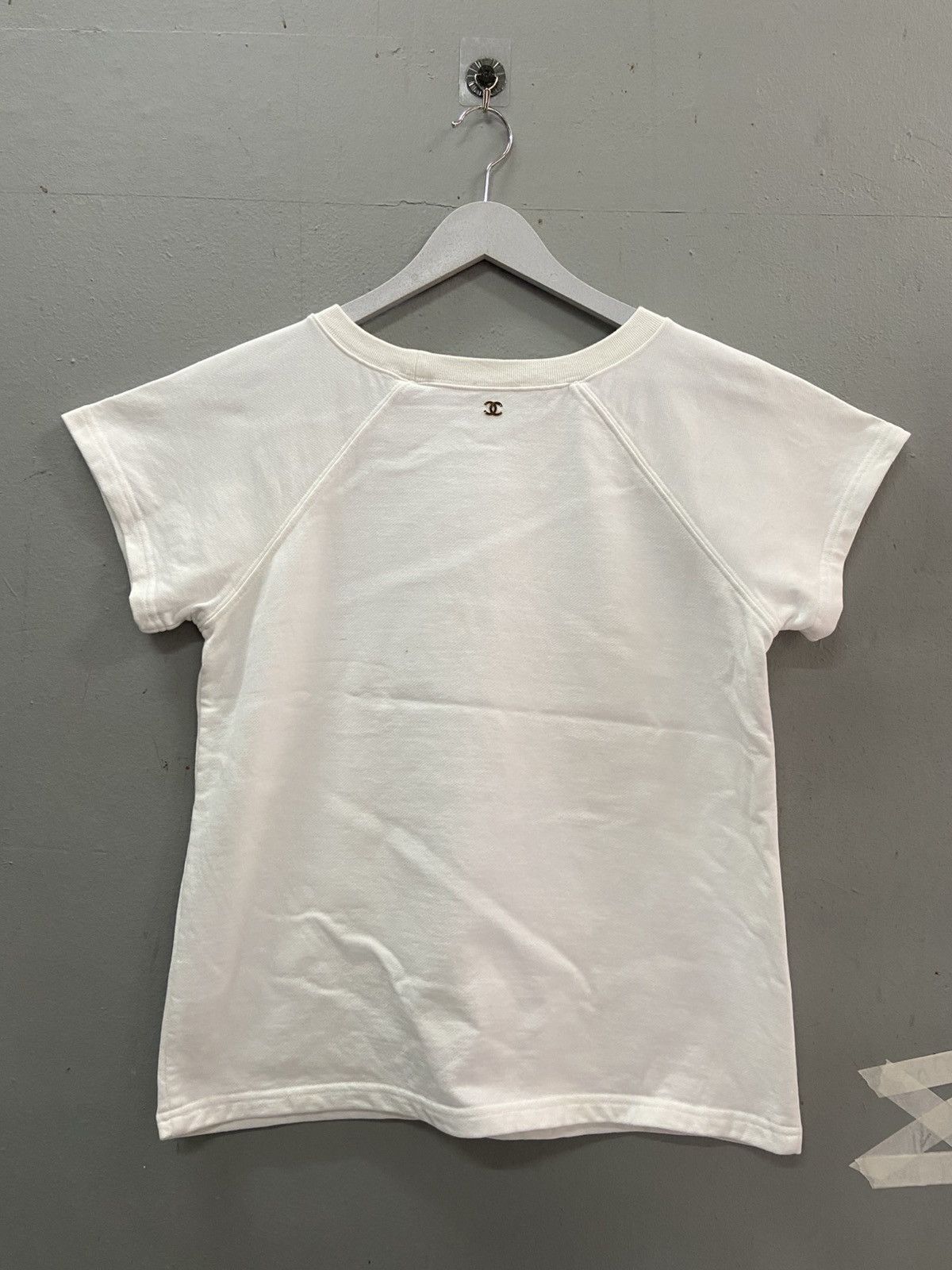 Chanel CHANEL LOGO CC TEE SHIRT Size S / US 4 / IT 40 - 8 Thumbnail