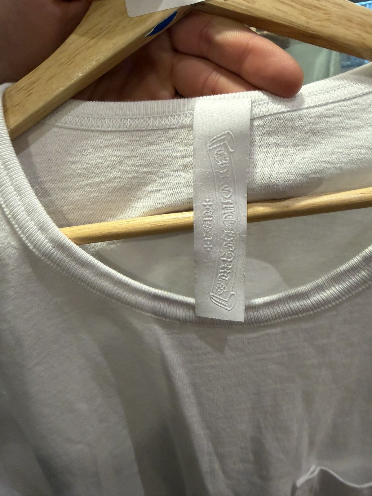 Chrome Hearts Chrome Hearts Y Not Embroidered LS Shirt - White Size US XXL / EU 58 / 5 - 5 Thumbnail