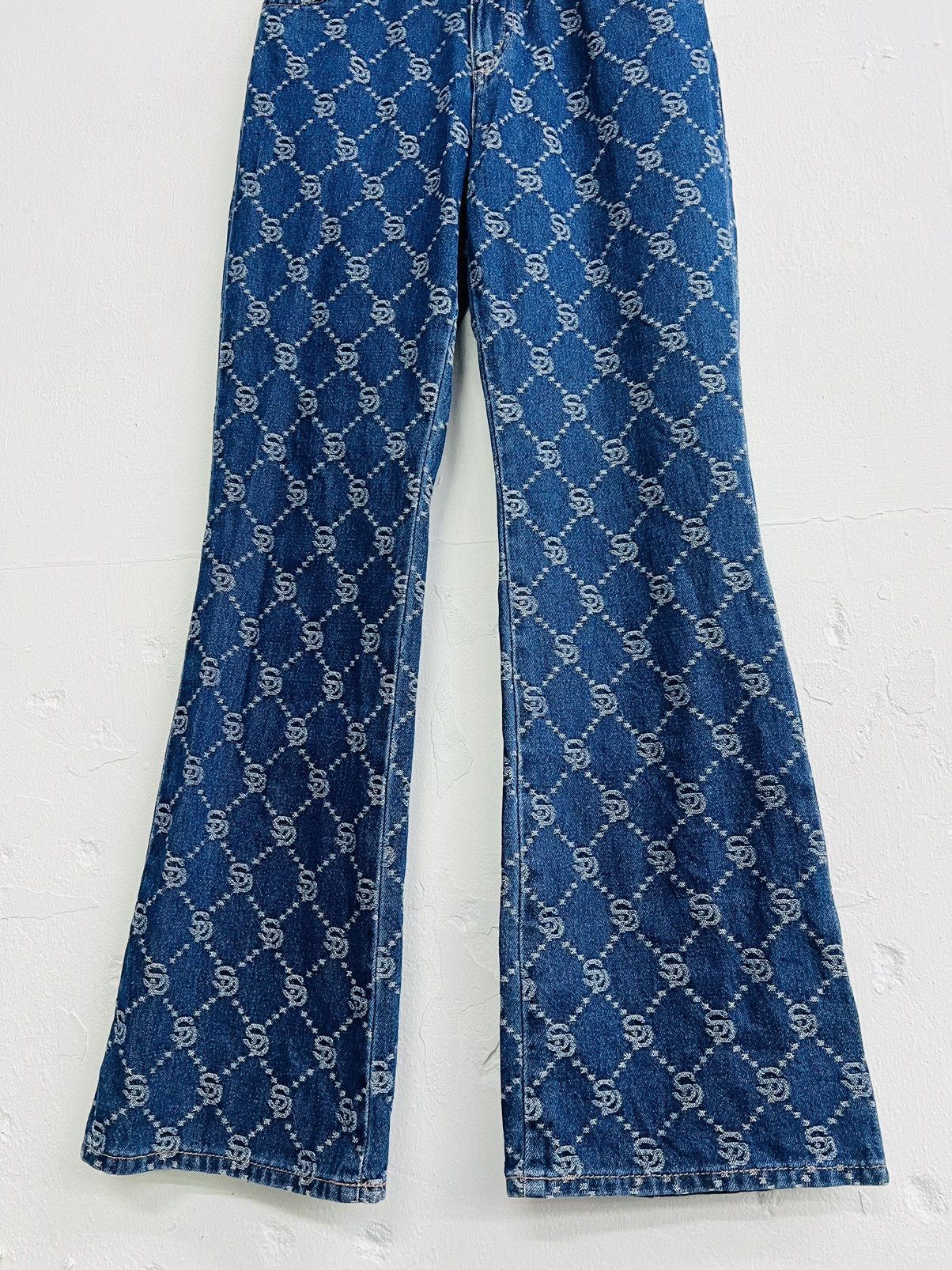 Japanese Brand Japanese Denim Flare Monogram Jeans Hysteric Style Size US 27 - 5 Thumbnail