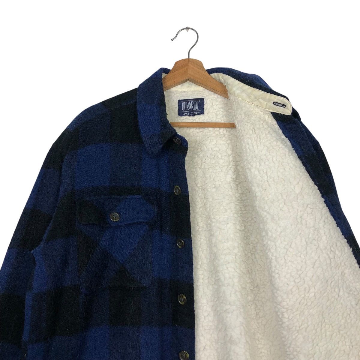 Japanese Brand 📌Vintage Our Pride Flannel Shirt Jacket Tartan Issey Miyake Size US L / EU 52-54 / 3 - 13 Thumbnail