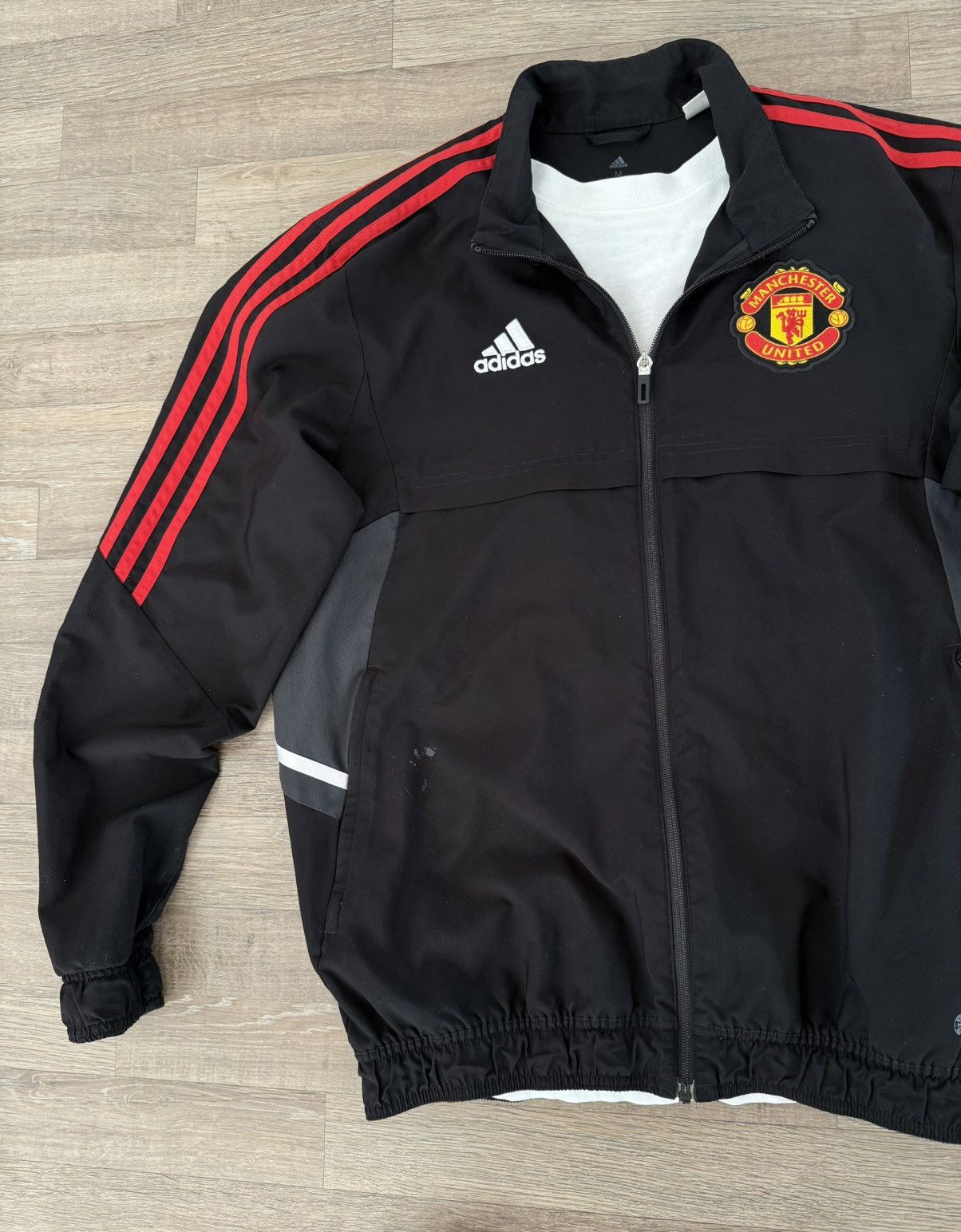 Adidas Adidas Y2K Manchester United Track Soccer Blokecore Jacket Size US M / EU 48-50 / 2 - 4 Thumbnail