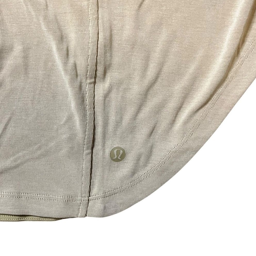 Lululemon Lululemon Drapey Softstreme Column Midi Skirt Size M Tan Size 30" / US 8 / IT 44 - 3 Thumbnail