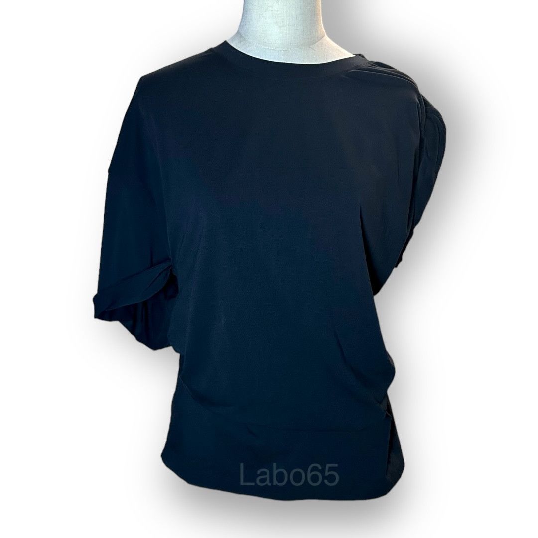 Maison Margiela MAISON MARGIELA » Avant-Garde Draped Asymmetrical Top Size L / US 10 / IT 46 - 2 Thumbnail