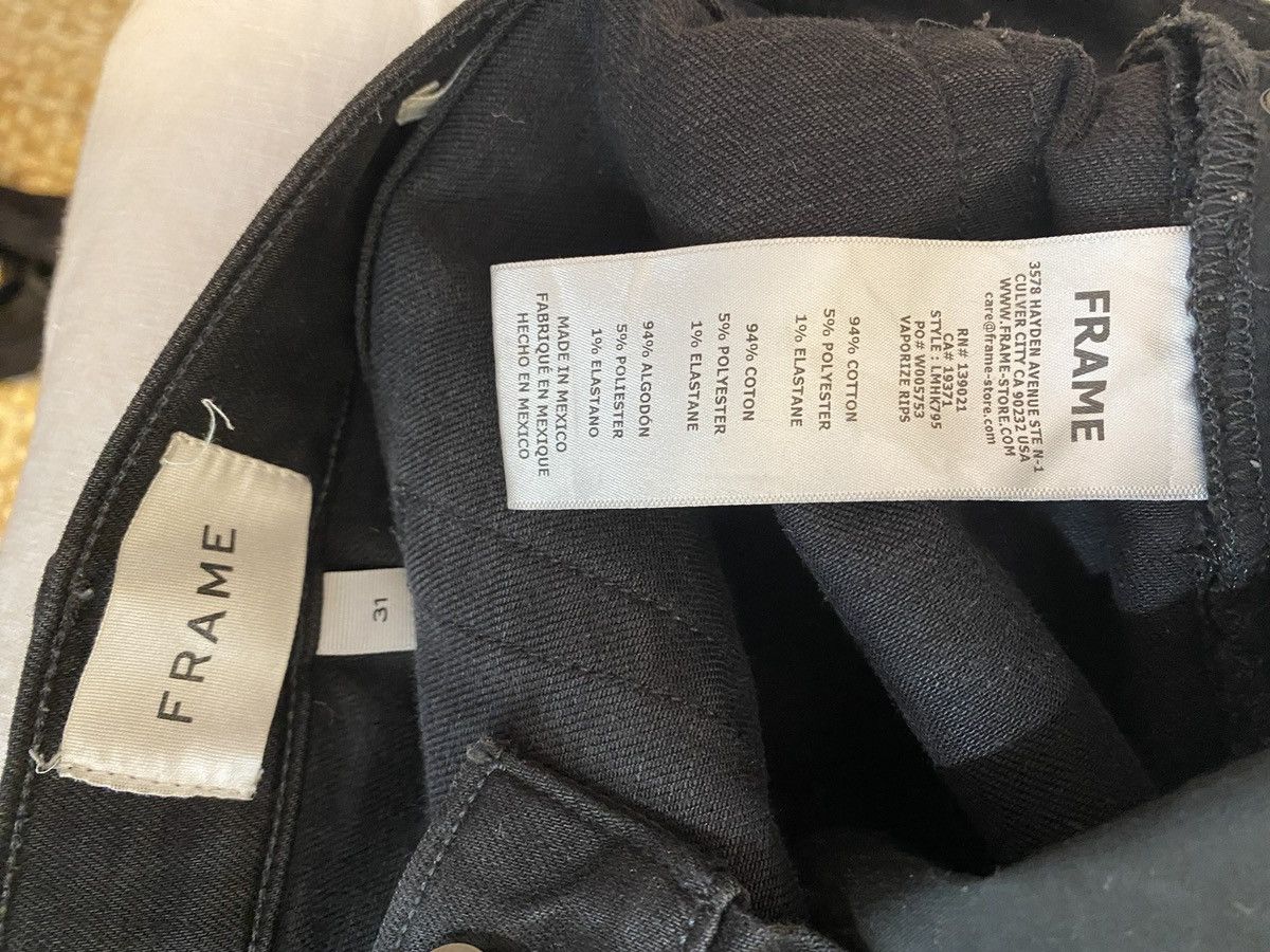 Frame Distressed Knee Skinny Jeans Size US 31 - 6 Thumbnail