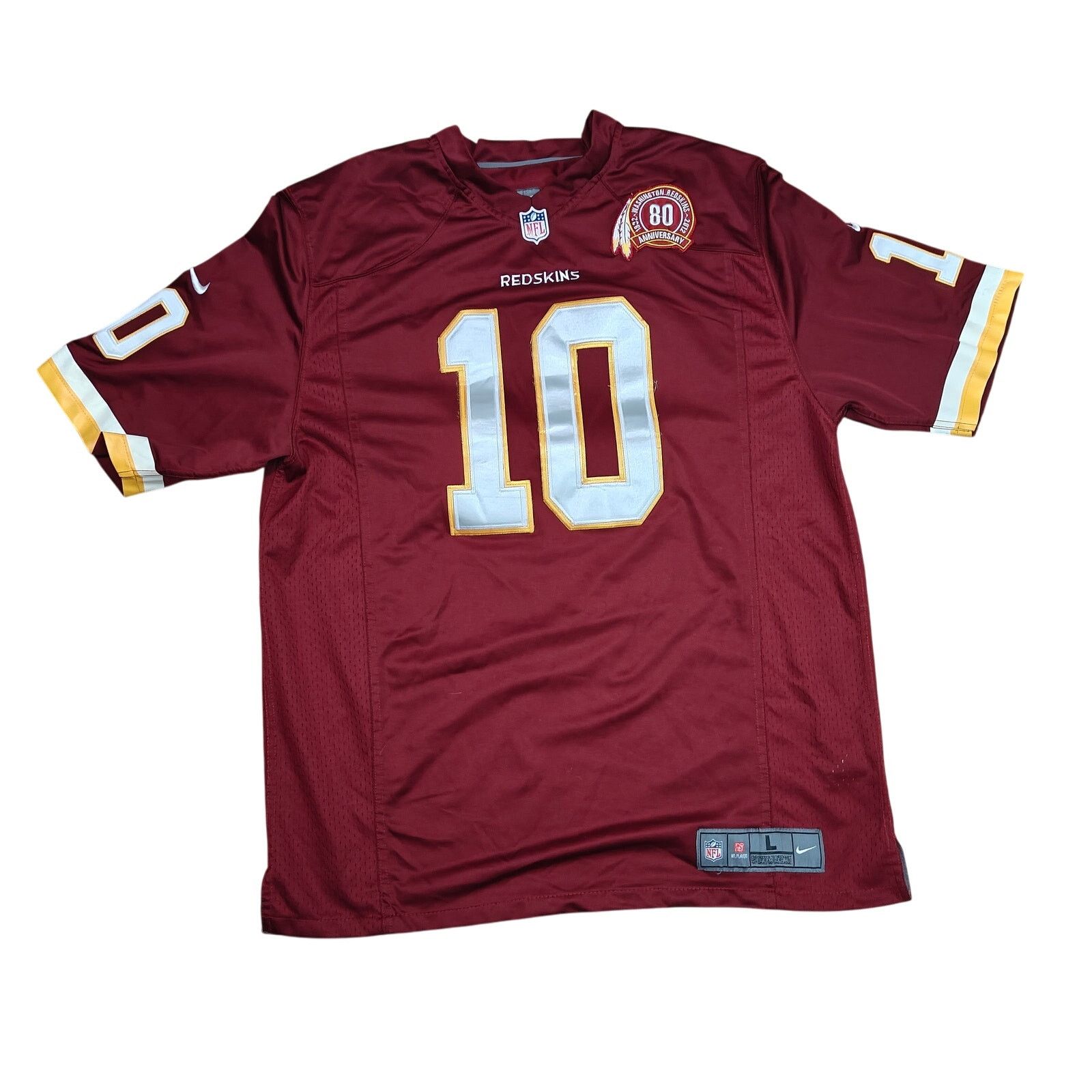 NFL NFL Nike Washington Team 80th Anniversary Jersey Griffin III Size US XL / EU 56 / 4 - 8 Thumbnail