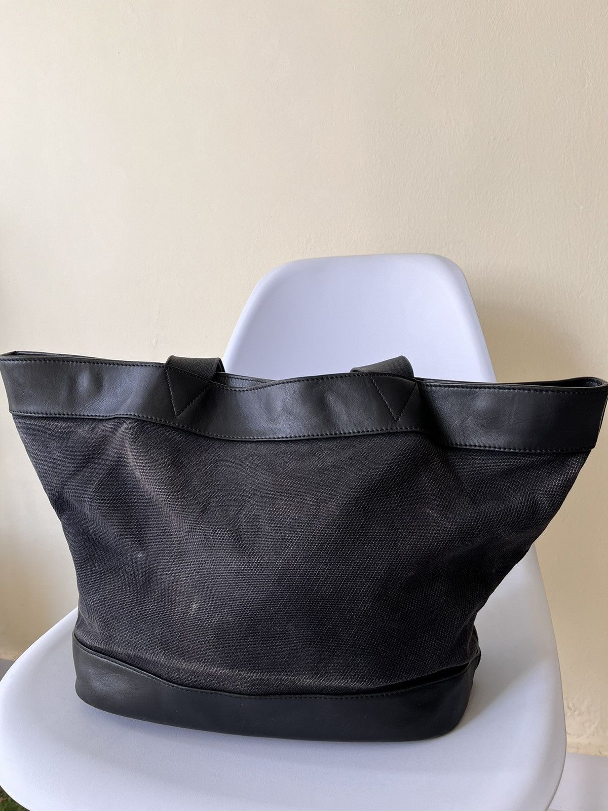 Alexander Wang Alexander Wang Canvas Leather Tote Bag Size ONE SIZE - 3 Thumbnail