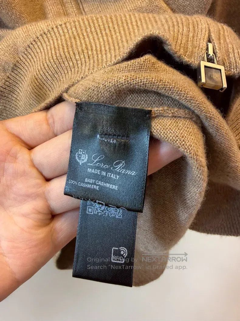 Loro Piana Loro Piana Classic 100% Baby Cashmere Cardigan Size XS / US 0-2 / IT 36-38 - 6 Thumbnail