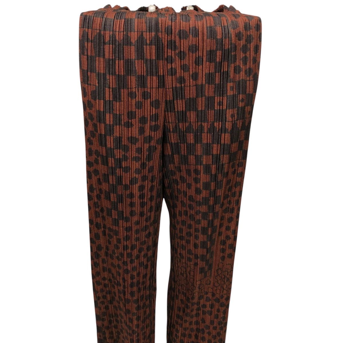 Issey Miyake 🔥VINTAGE PLEATS PLEASE ISSEY MIYAKE PANTS POLKADOT DESIGN Size 26" / US 2 / IT 38 - 4 Thumbnail