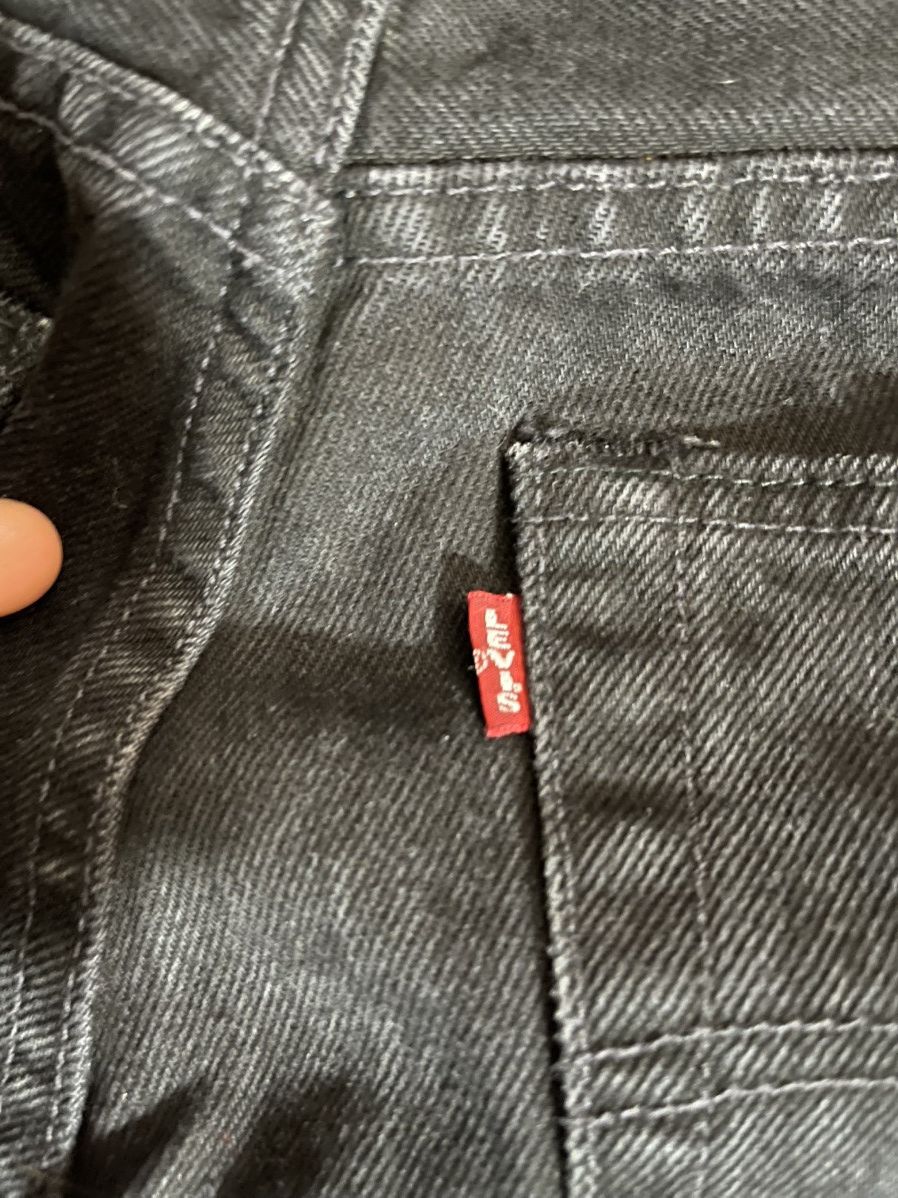DENIM TEARS × Levi's Denim tears Black / white cotton Denim jeans Size US 26 / EU 42 - 8 Thumbnail