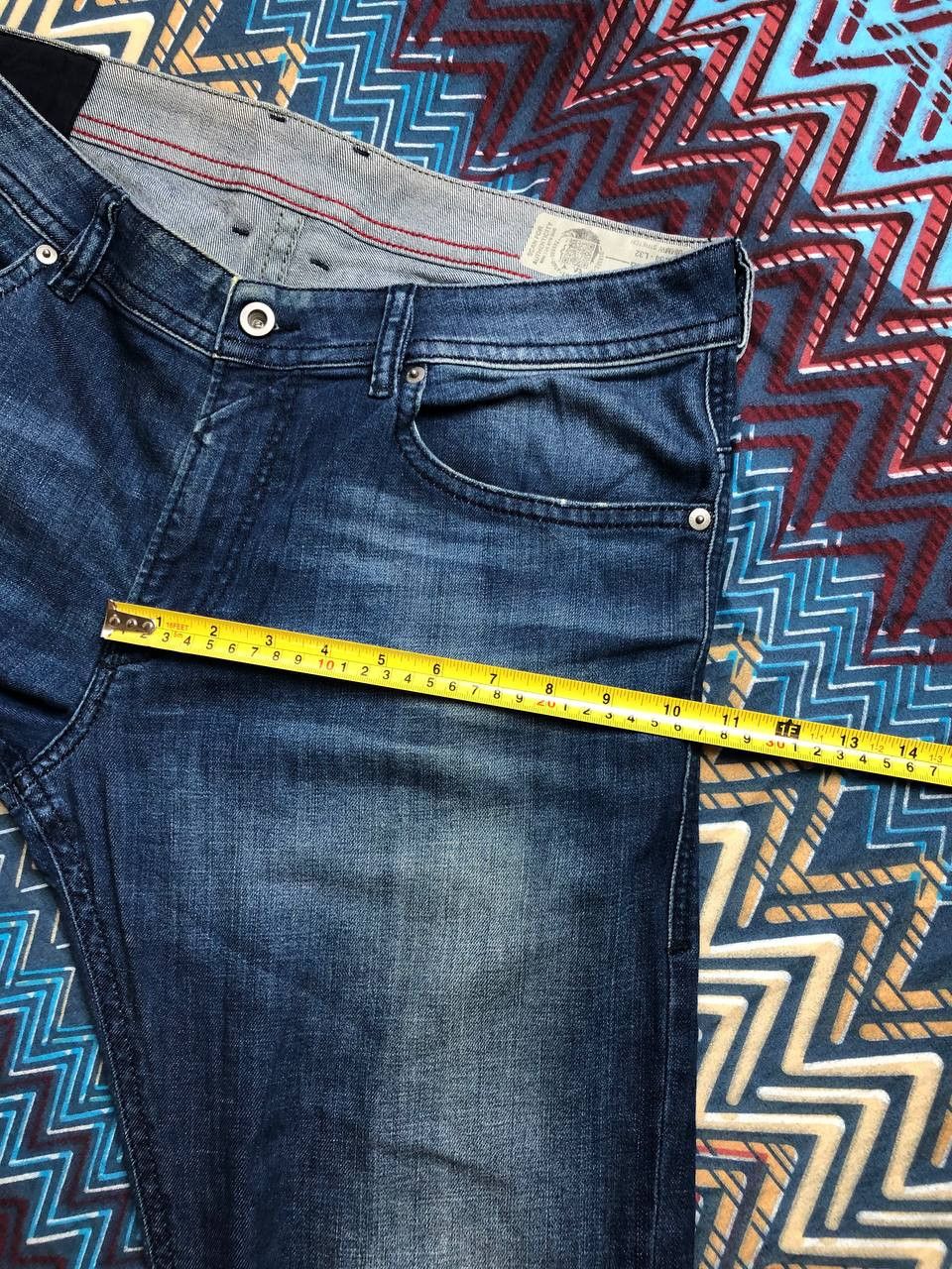 Diesel × Vintage Vintage Diesel Y2K distressed Flare denim pants Size US 34 / EU 50 - 12 Thumbnail