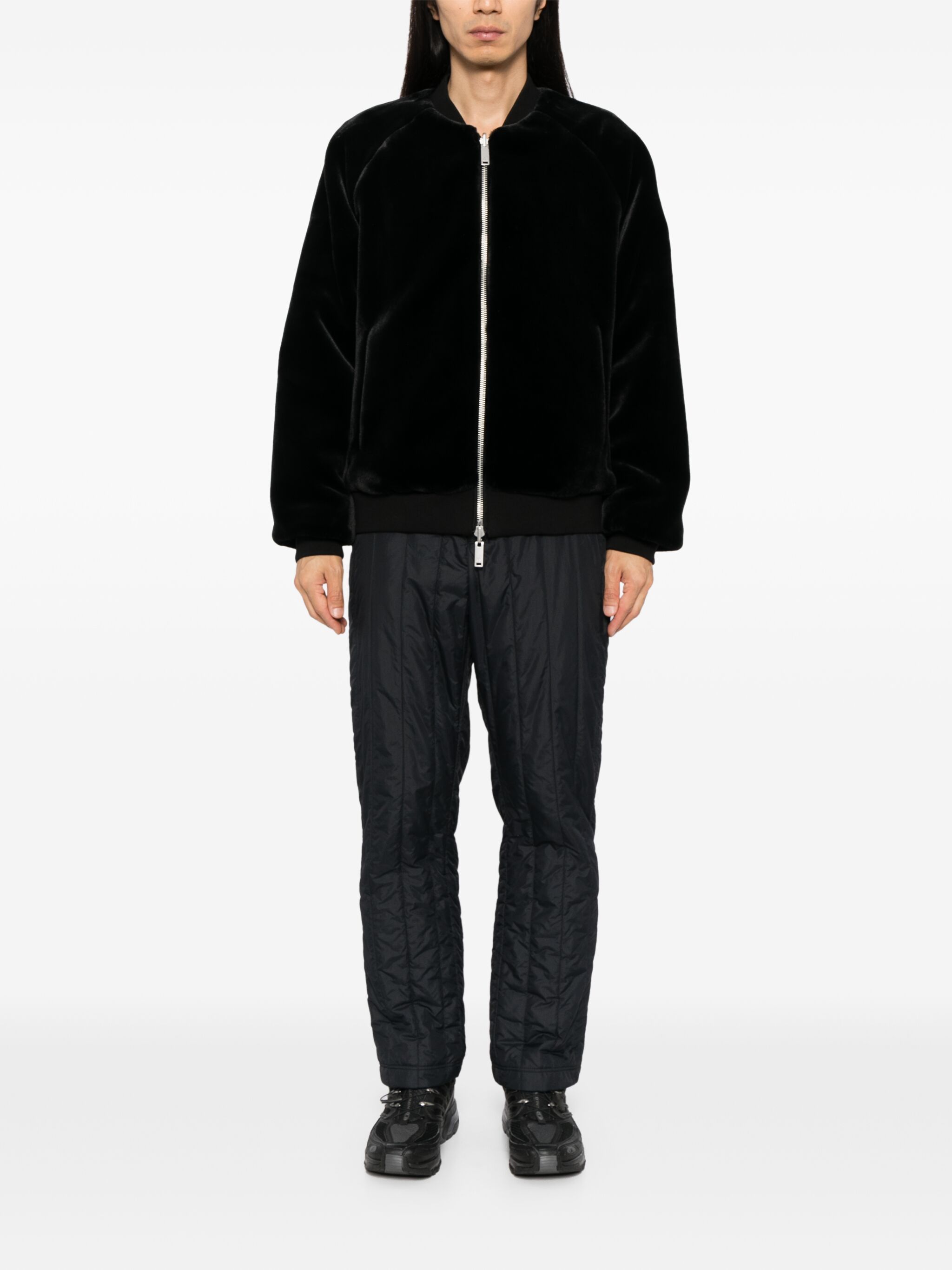 Moose Knuckles o1s22i1n1124 Bunny Reversible Bomber Jacket in Black Size US L / EU 52-54 / 3 - 6 Thumbnail