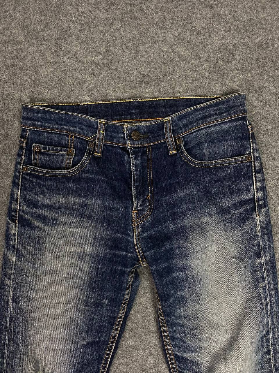 Levi's levis 511 slim distressed denim nice design Size US 32 / EU 48 - 9 Thumbnail