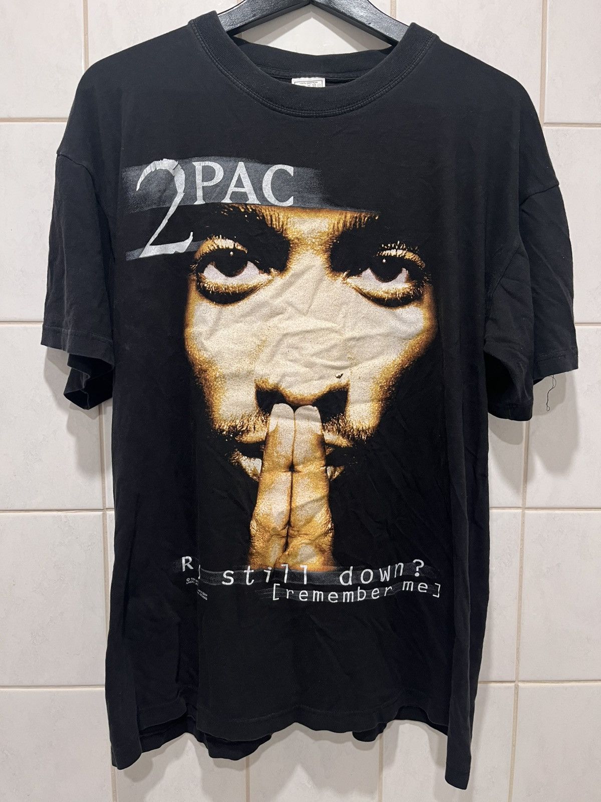 Vintage Vintage 1997 2Pac official merchandise shirt Size US L / EU 52-54 / 3 - 1 Thumbnail