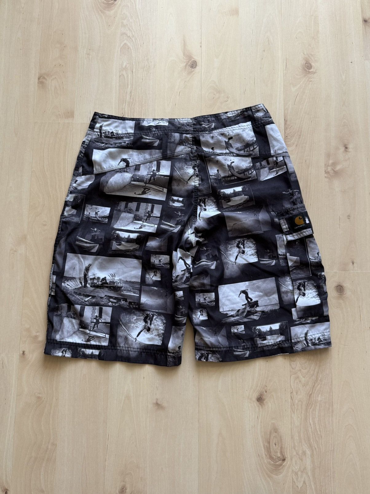 Carhartt Carhartt Vintage skate cargo shorts black label Size US 30 / EU 46 - 2 Thumbnail