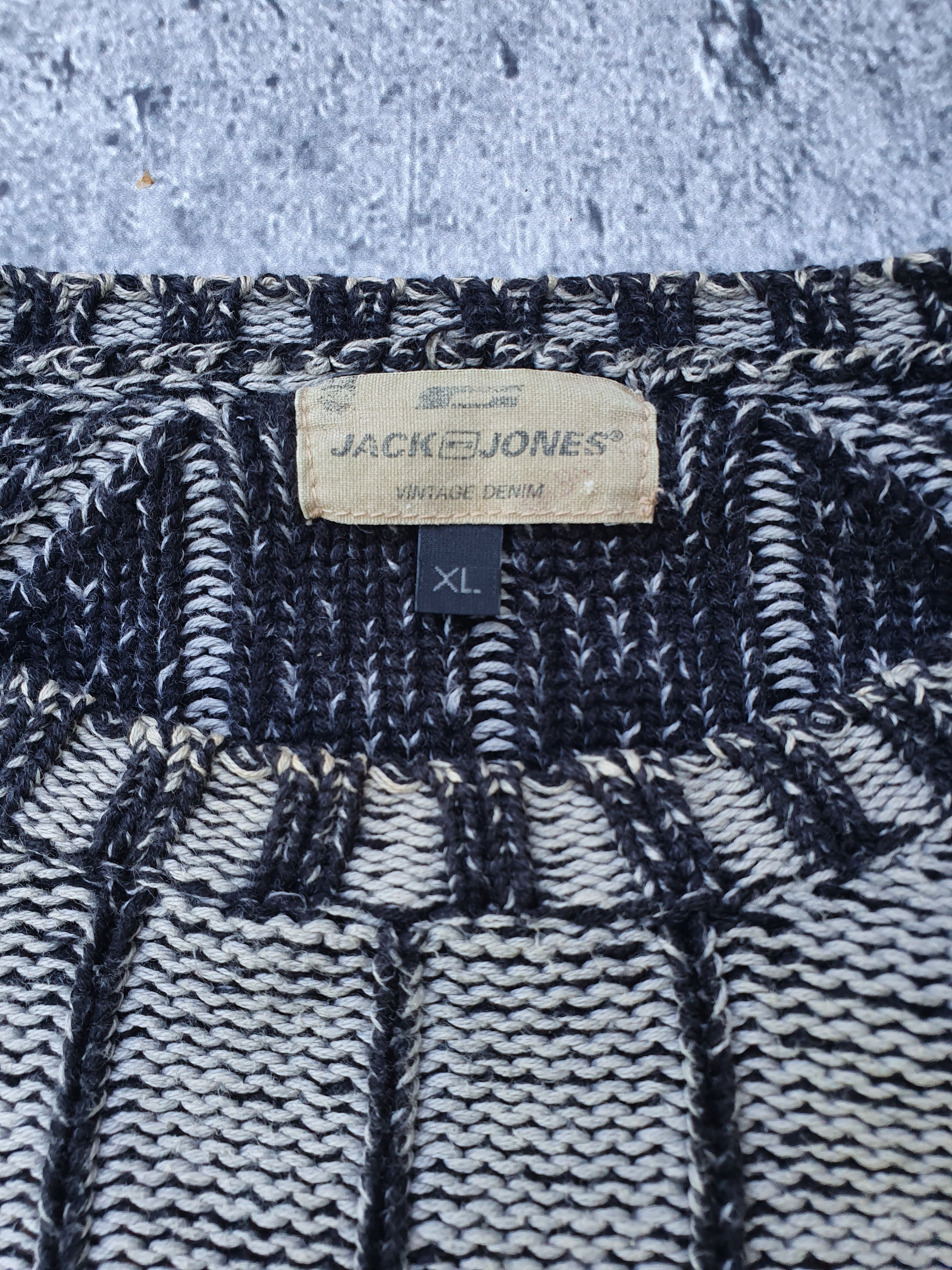 Vintage Y2k ribbed boxy cropped thick knit sweater Size US XL / EU 56 / 4 - 8 Thumbnail
