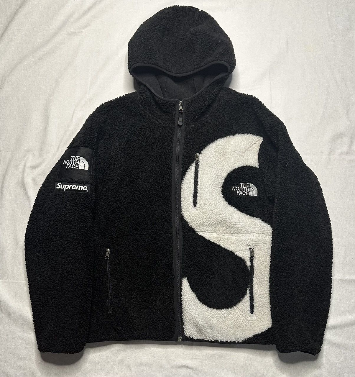 Supreme Supreme The North Face S Logo Hooded Fleece Jacket | Grailed