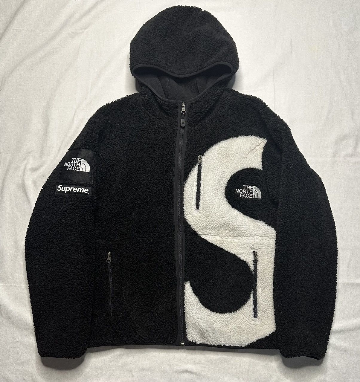 Supreme Supreme The North Face S Logo Hooded Fleece Jacket