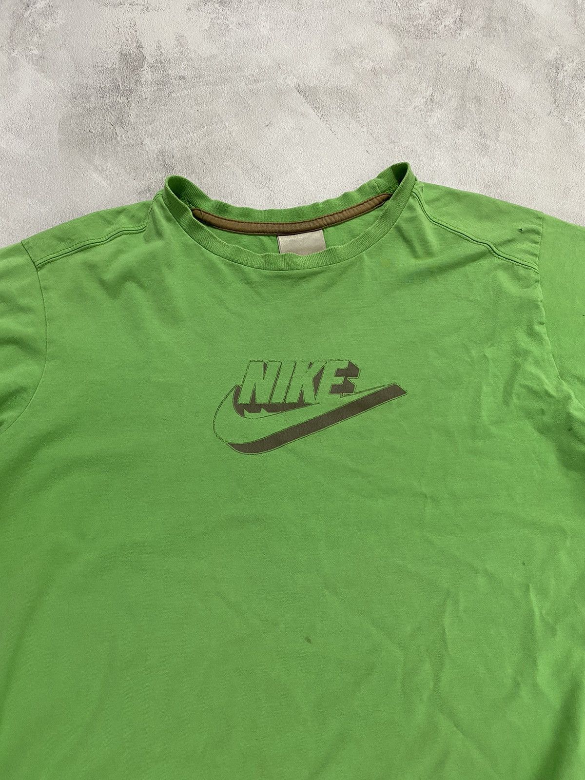Nike 🍀 Vintage T Shirt Nike Big Logo + Back Swoosh Size US M / EU 48-50 / 2 - 2 Thumbnail