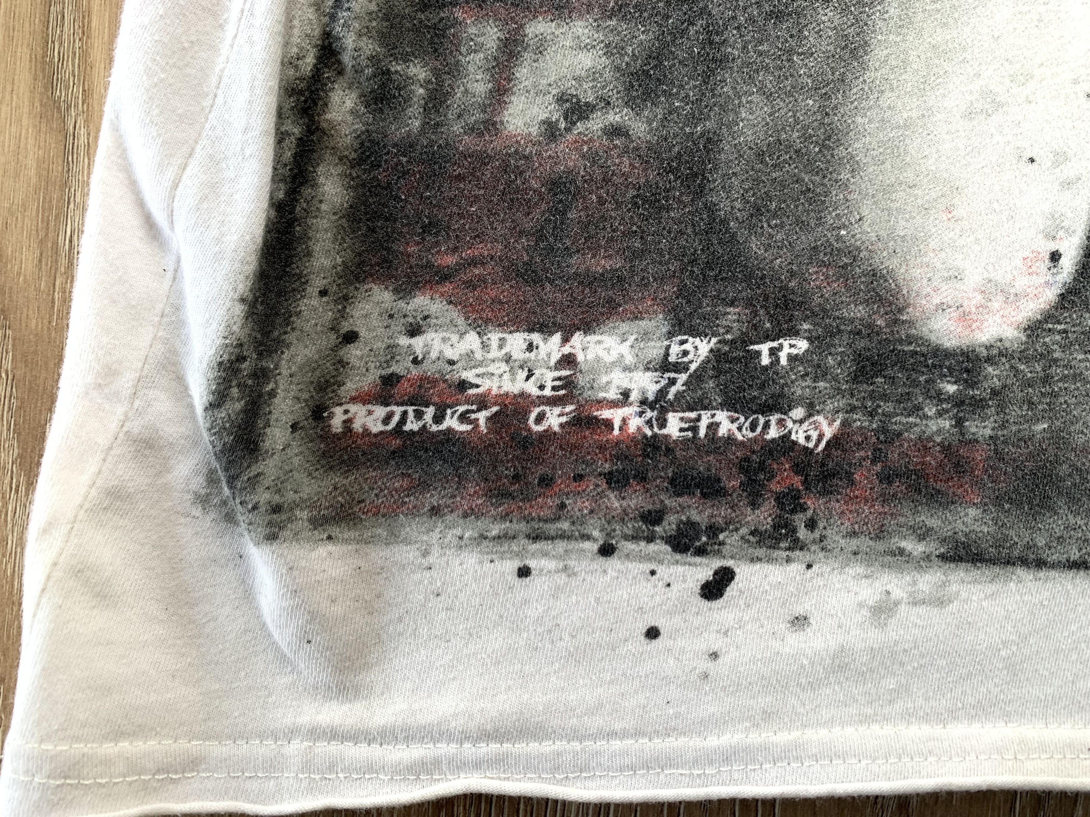Band Tees Vintage True Prodigy Skull Printed T-Shirt Size US XL / EU 56 / 4 - 8 Thumbnail