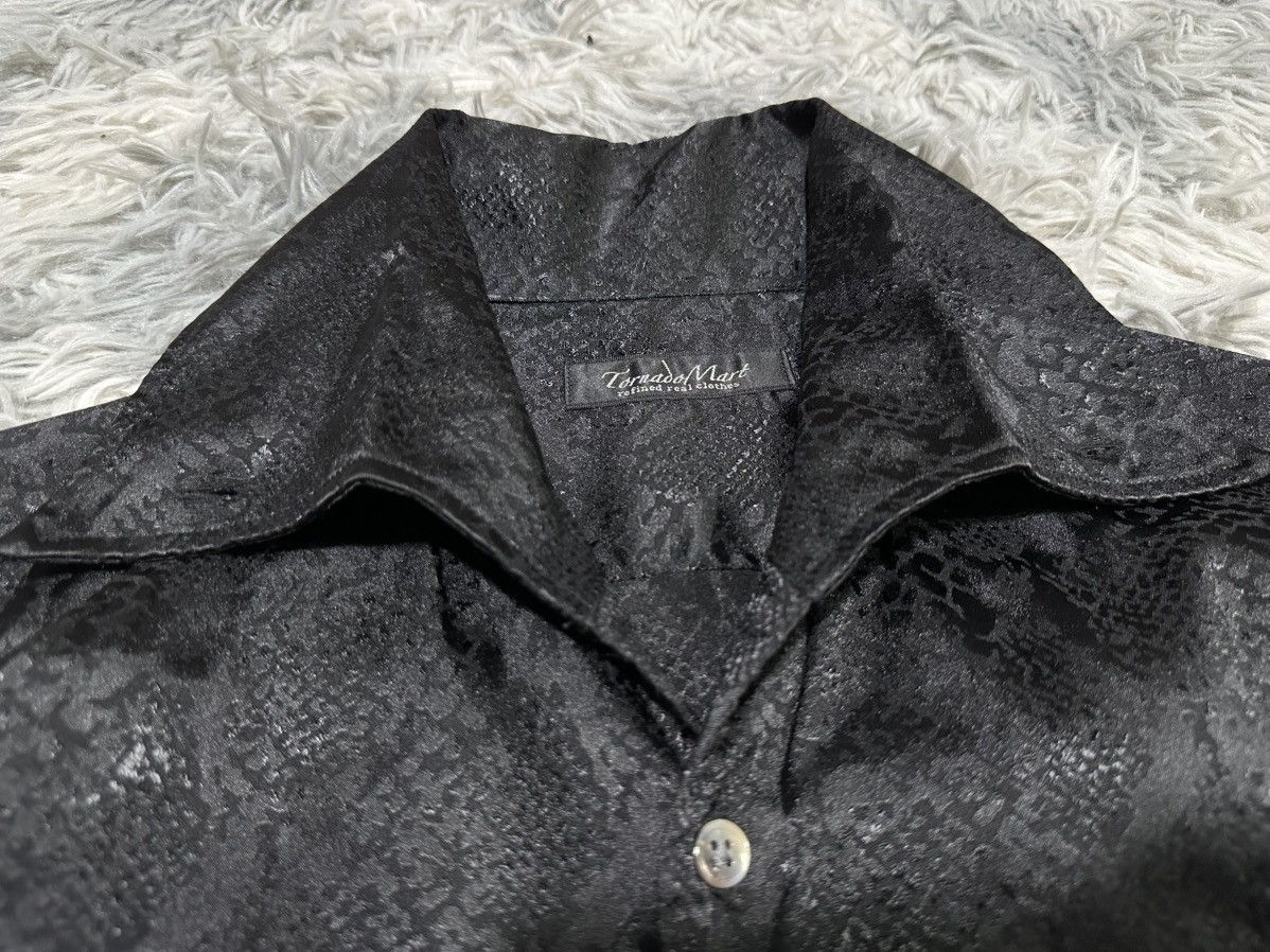 Tornado Mart 🔥Y2K Archived Tornado Mart Snakeskin Shirt Goth Punk Size US M / EU 48-50 / 2 - 8 Thumbnail