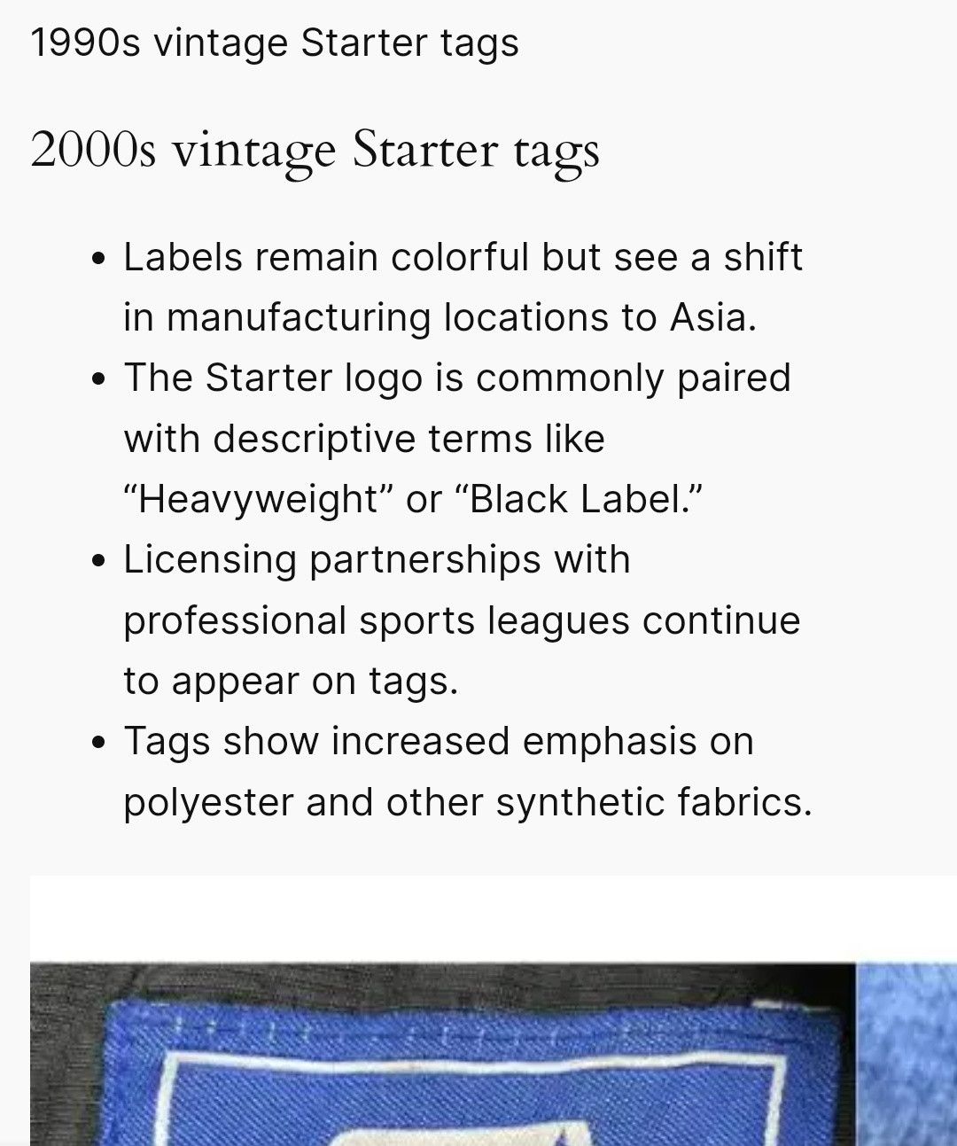 NBA × Starter Vintage New York Knicks Starter Shooting Shirt Size US XL / EU 56 / 4 - 6 Thumbnail