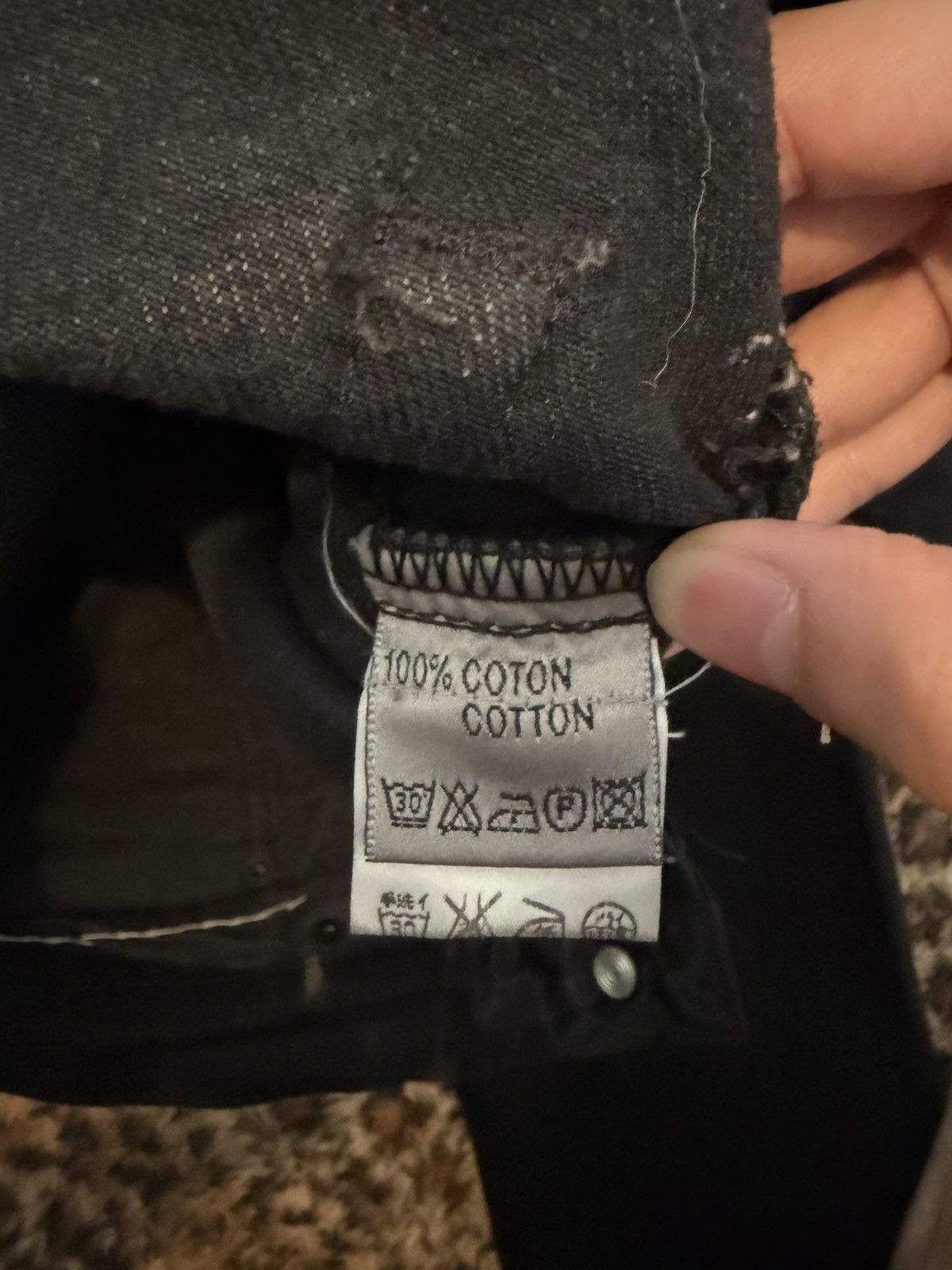 Dior Dior AW06 satin cummerbund denim “These Grey Days” Size US 28 / EU 44 - 5 Thumbnail