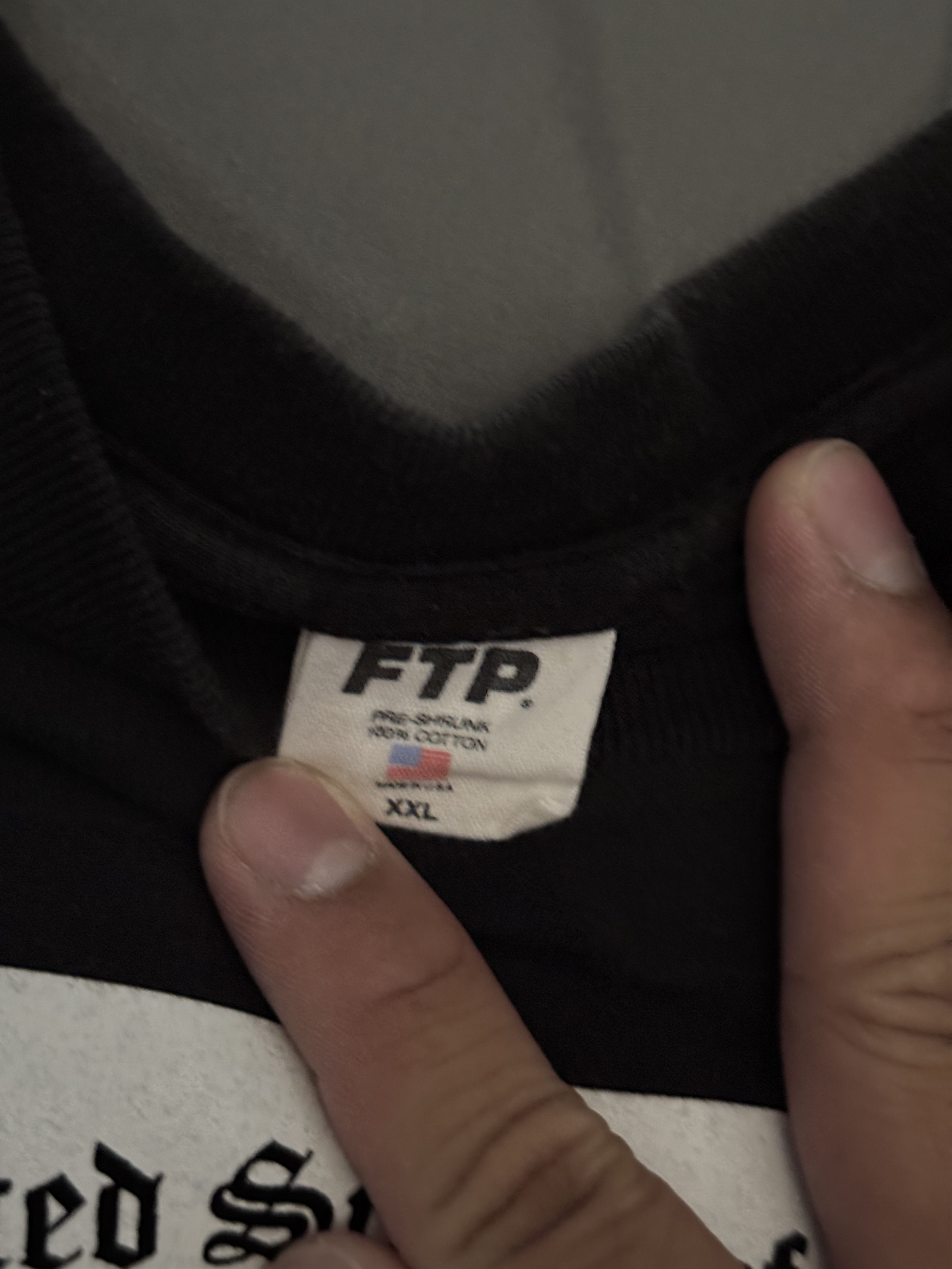 Fuck The Population FTP TRADEMARK TEE XXL BLACK Size US XXL / EU 58 / 5 - 2 Thumbnail