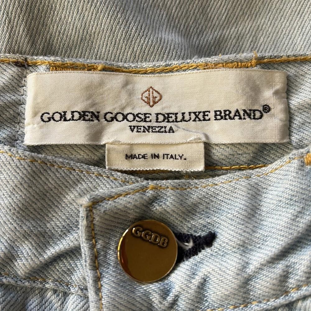 Golden Goose Golden Goose Made in Italy Light Blue Jeans Size 26 Size 26" / US 2 / IT 38 - 4 Thumbnail