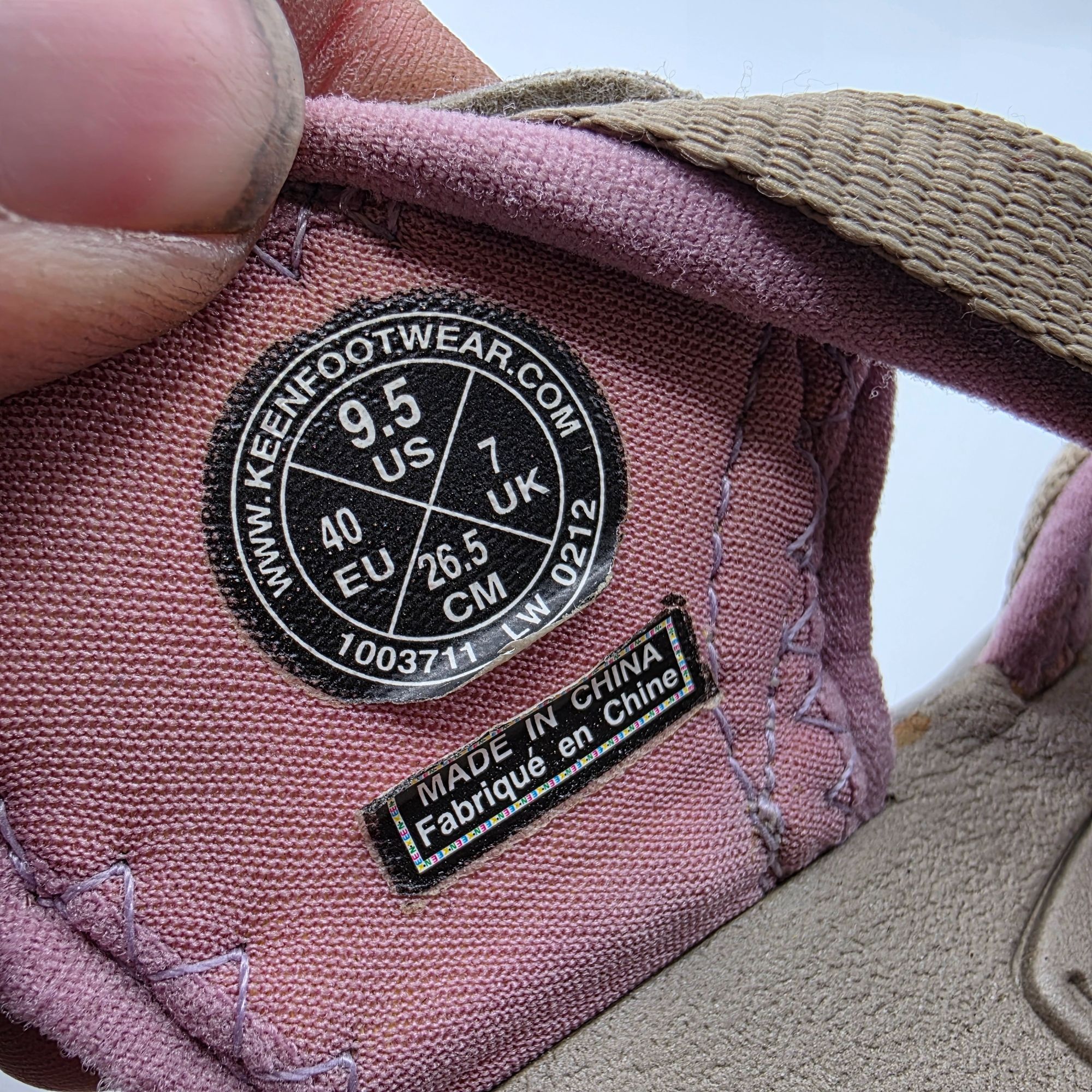 KEEN KEEN Whisper Sandals Womens Size 9.5 Brown Pink Sandals Size US 9.5 / IT 39.5 - 6 Thumbnail