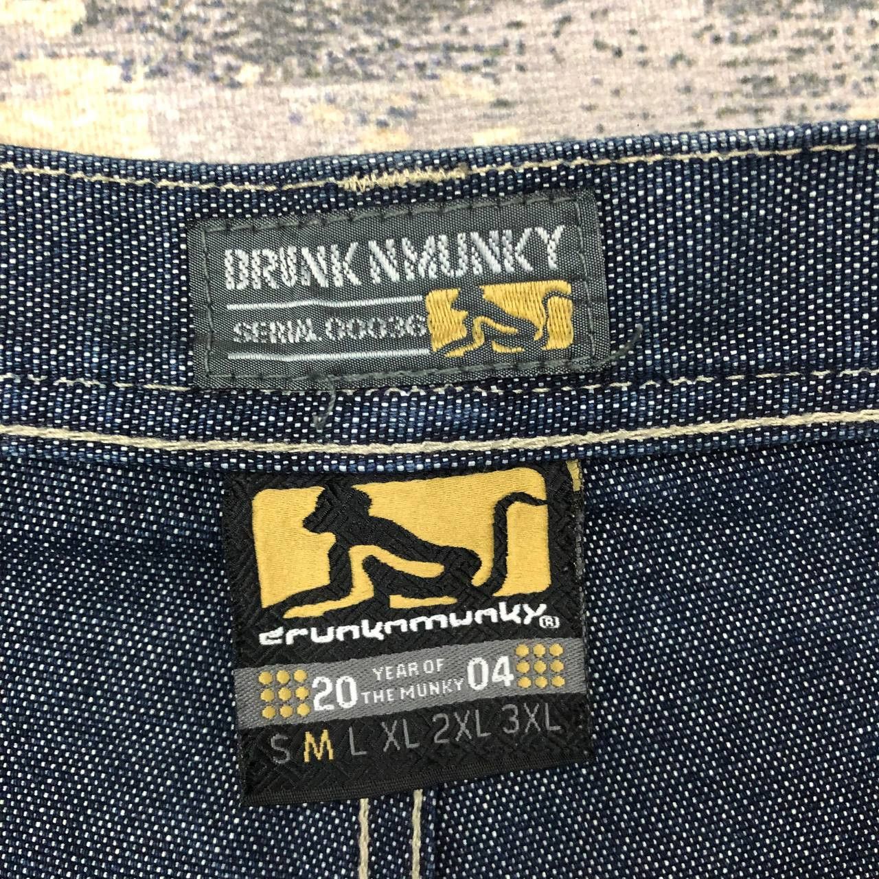 DrunknMunky P52 DRUNKN MUNKY SKATEBOARD CARGO JEANS Size US 30 / EU 46 - 6 Thumbnail