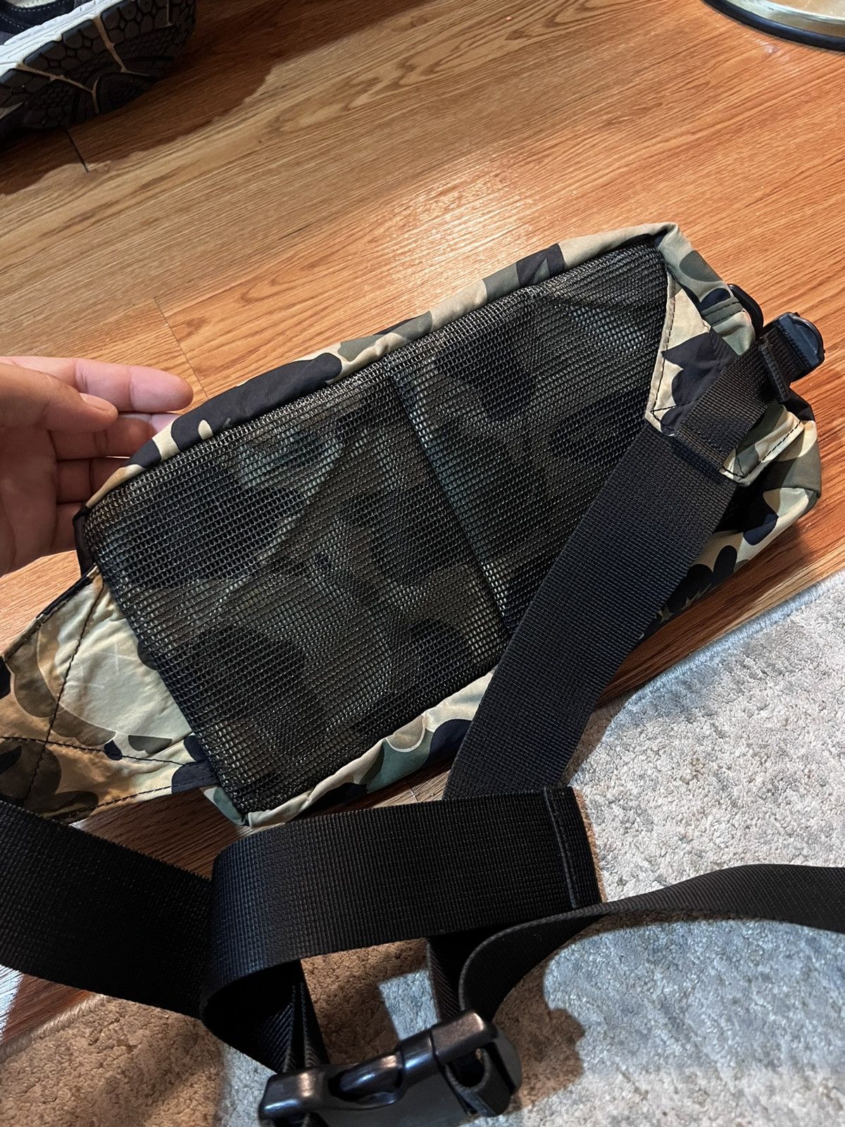 Bape × Vintage OG VTG BAPE CAMO WAIST POUSH BAG Size ONE SIZE - 5 Thumbnail