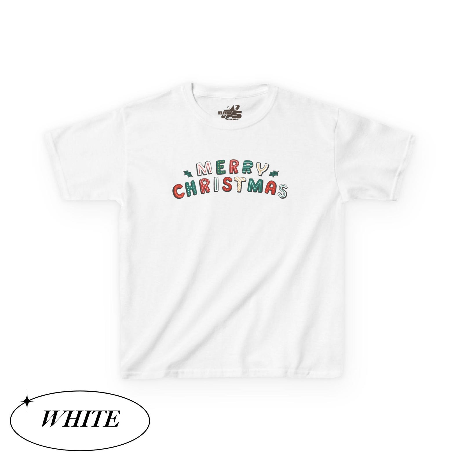 Other Merry Christmas Baby Tee – Festive Y2K Holiday Crop Top Size S / US 4 / IT 40 - 3 Thumbnail