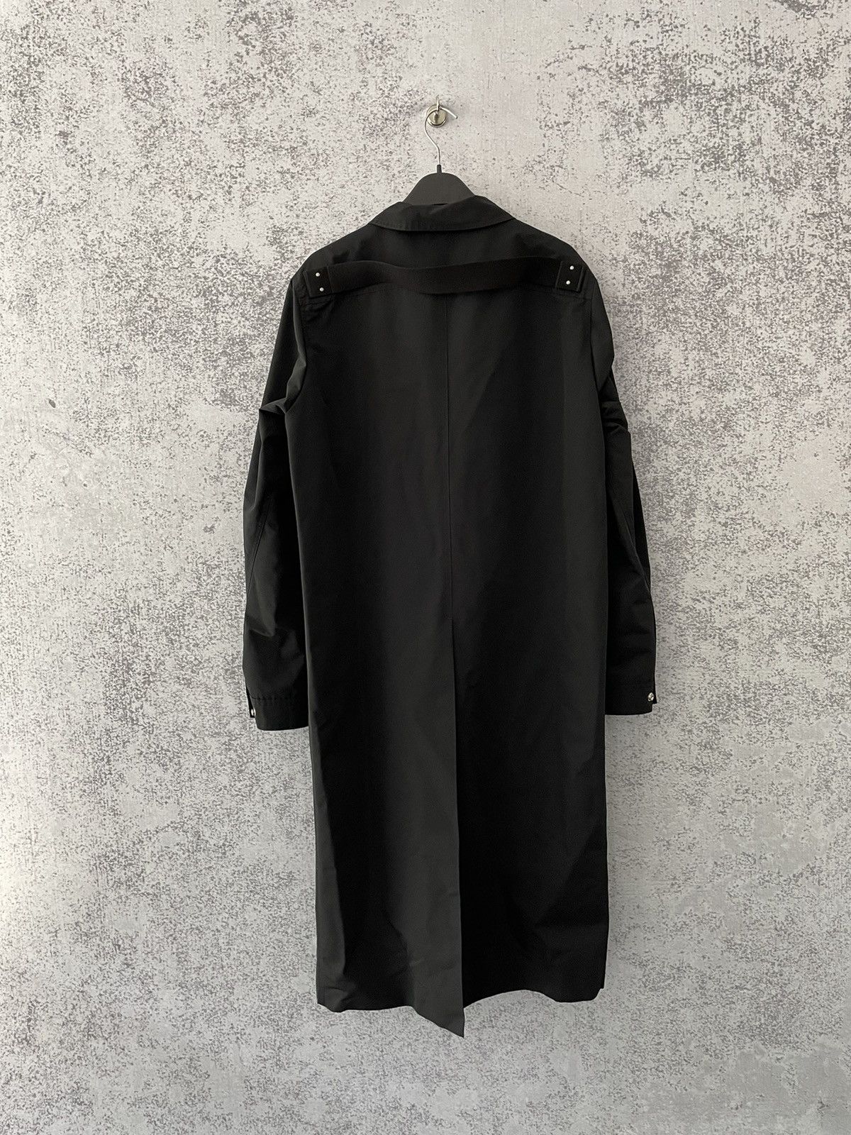 Rick Owens Black Tech Brad Coat SS25 Hollywood Size US M / EU 48-50 / 2 - 4 Thumbnail