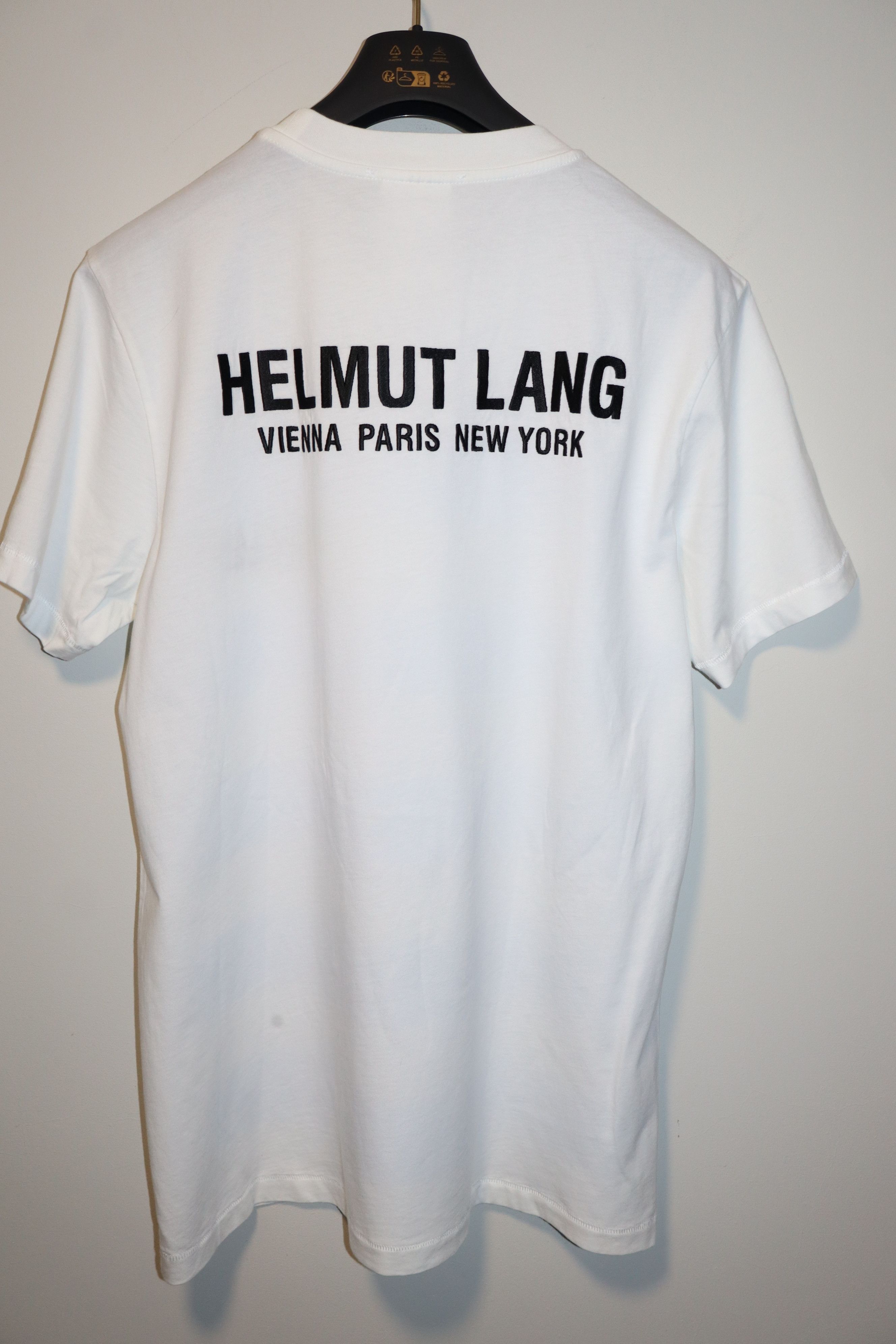 Helmut Lang Stripped logo t-shirt Size US L / EU 52-54 / 3 - 2 Thumbnail