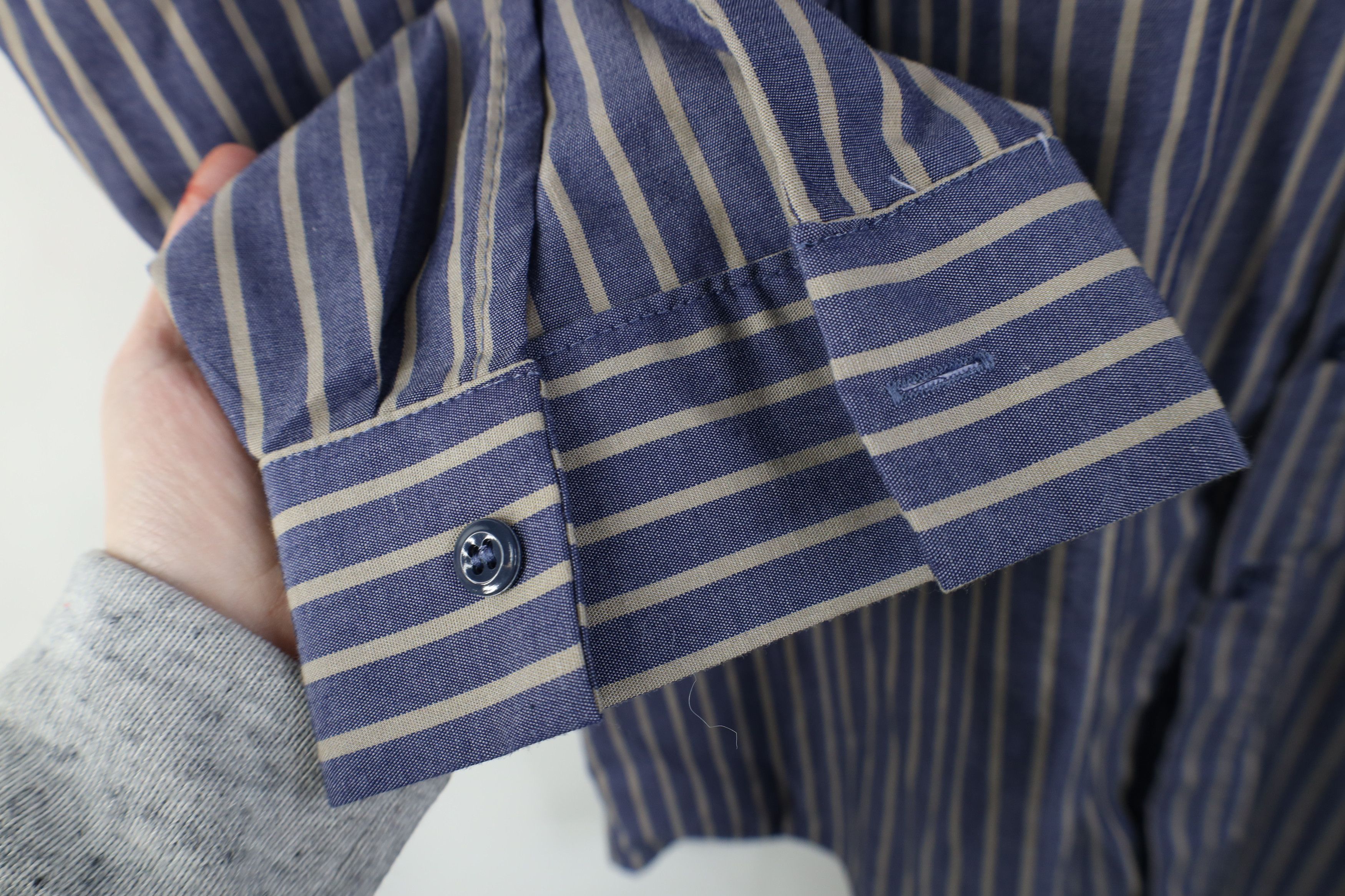 Vintage Vintage 90s Streetwear Workwear Collared Button Shirt Size US XL / EU 56 / 4 - 4 Thumbnail
