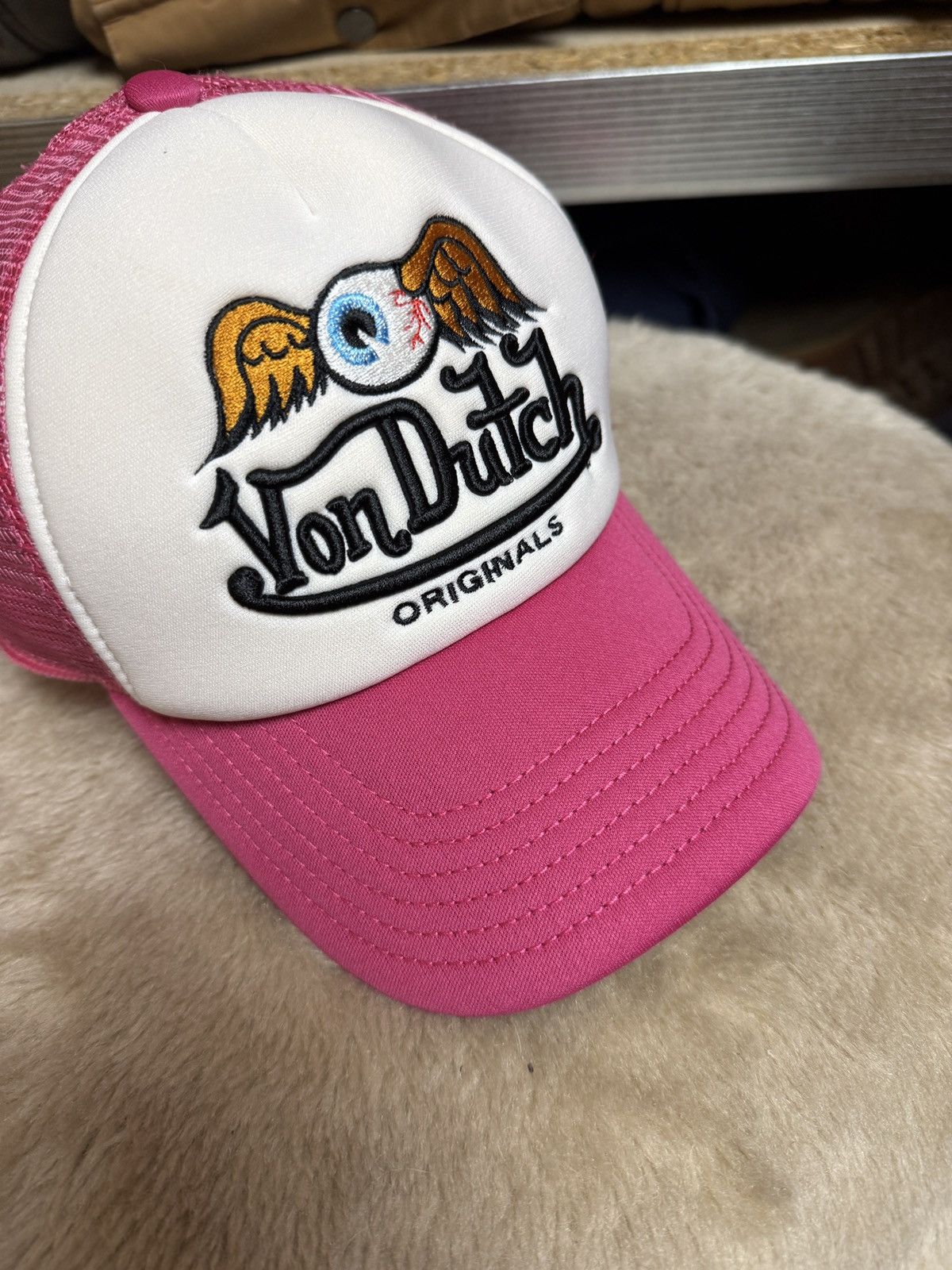 Von Dutch Crazy Von Dutch Eye cap Big Logo Size ONE SIZE - 3 Thumbnail