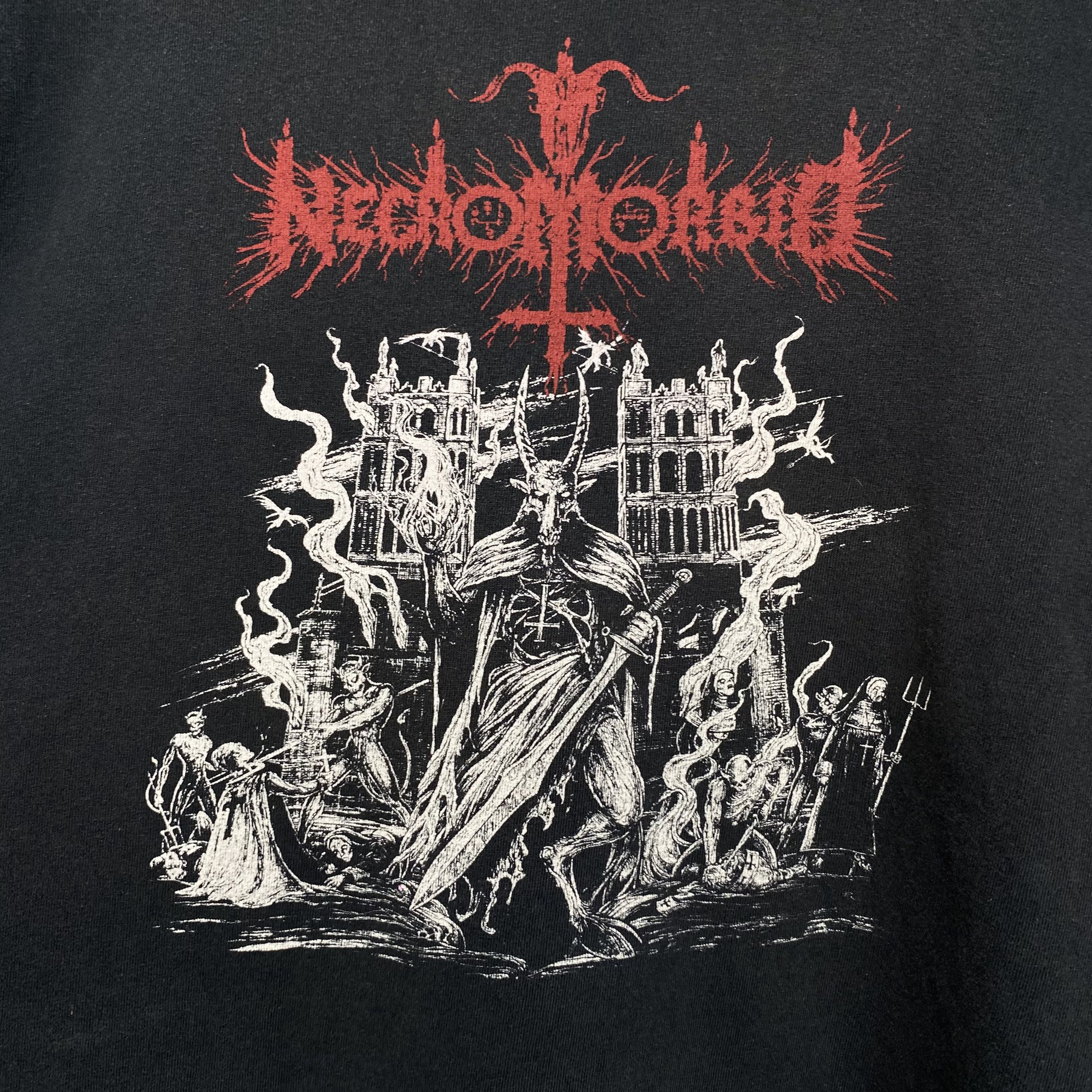 Band Tees NECROMORBID Black Death Metal Shirt Size US XXL / EU 58 / 5 - 2 Thumbnail