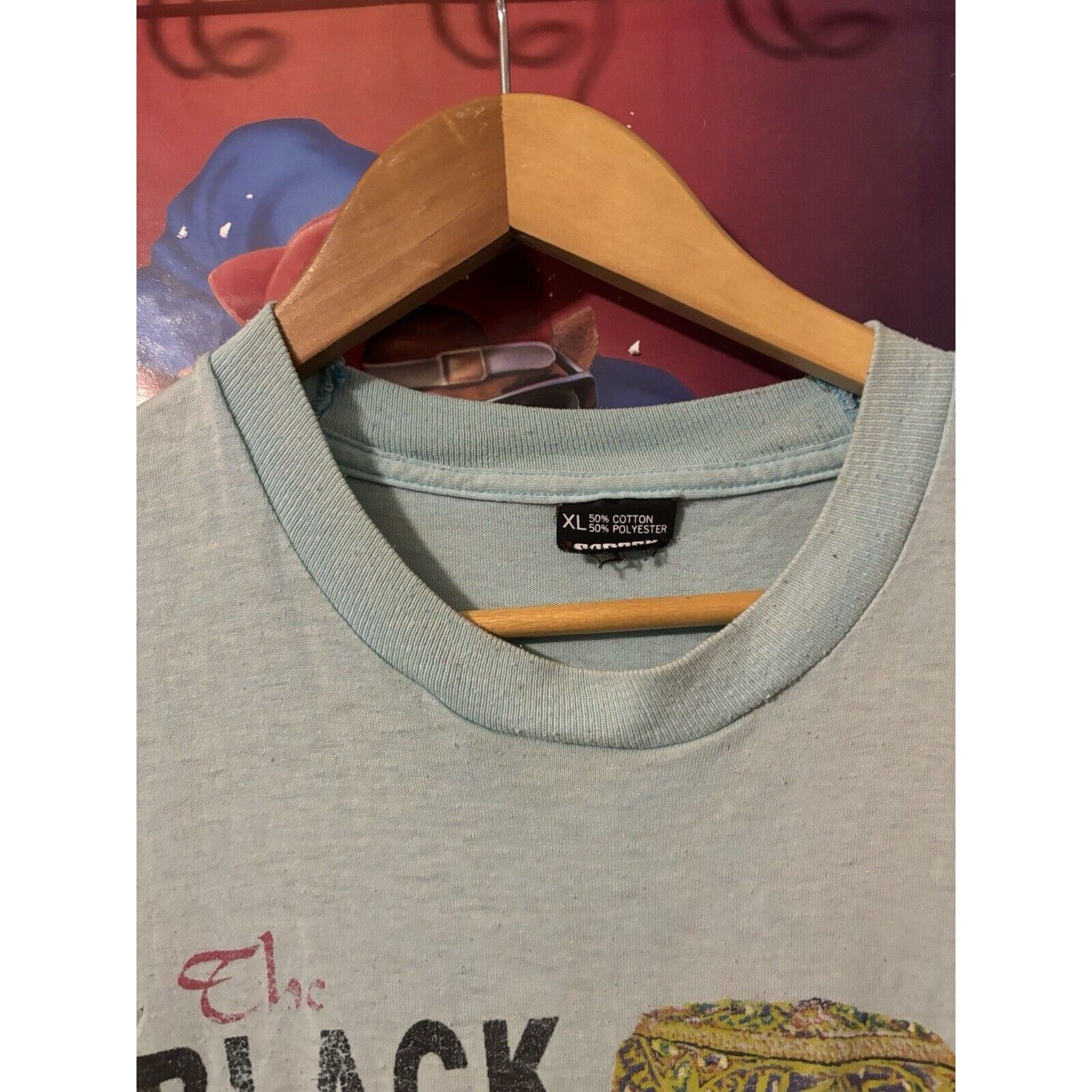 Other Vintage faded distressed the black man blue 90s T-shirt XL Size US XL / EU 56 / 4 - 10 Thumbnail
